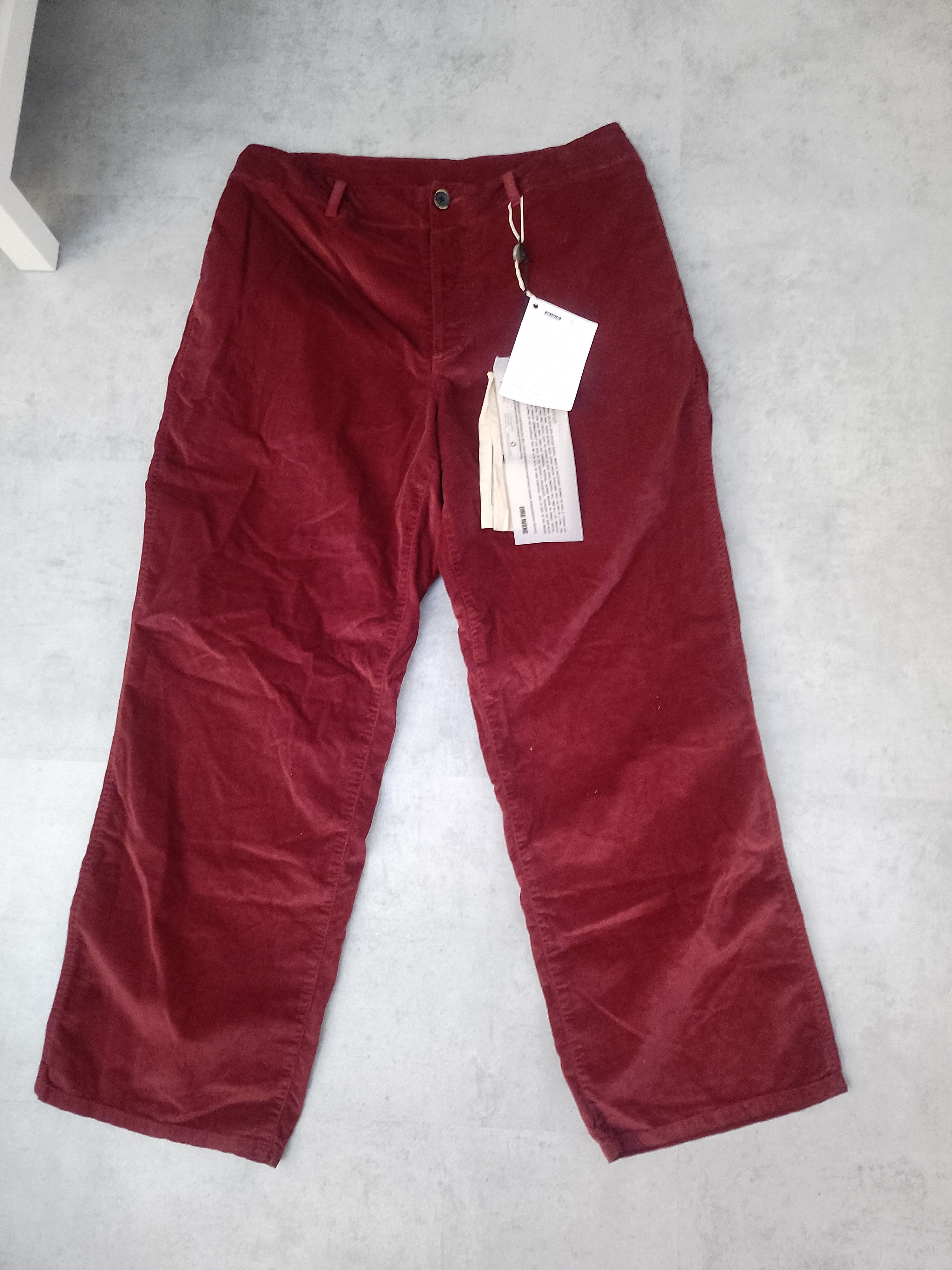 Uma Wang Pino Stretch Pant Velvet M Size US 32 / EU 48 - 1 Thumbnail