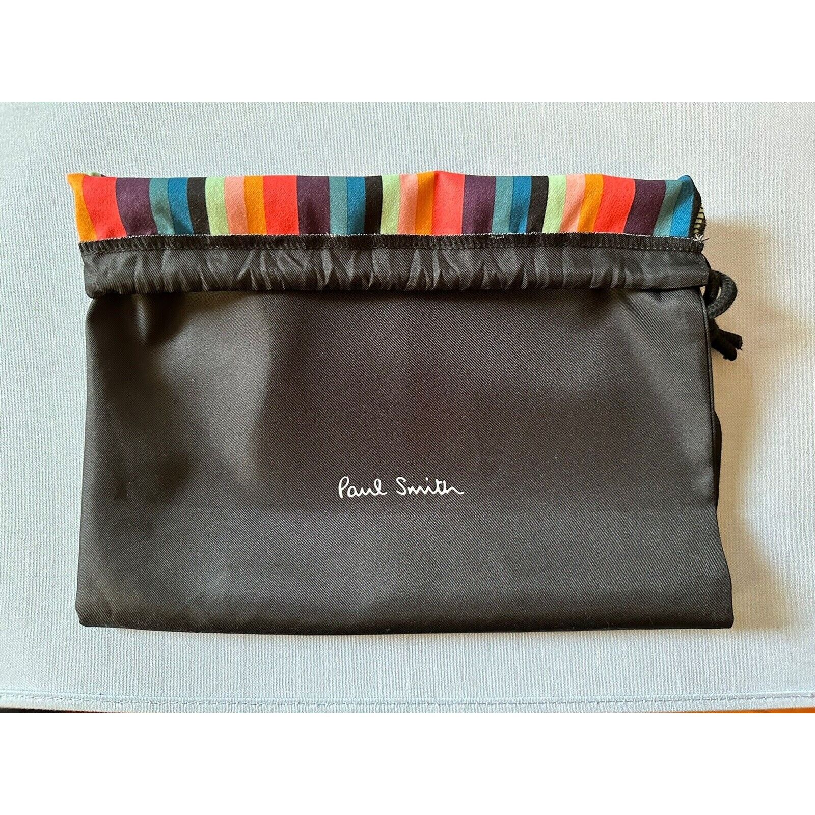 Paul Smith NWOT Paul Smith gift/storage bag drawstring black/striped Size ONE SIZE - 1 Thumbnail