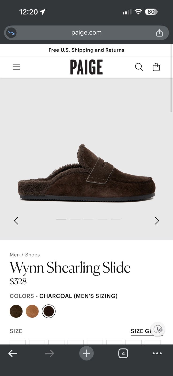 Paige Paige Wynn Shearling Slide Size US 13 / EU 46 - 10 Thumbnail