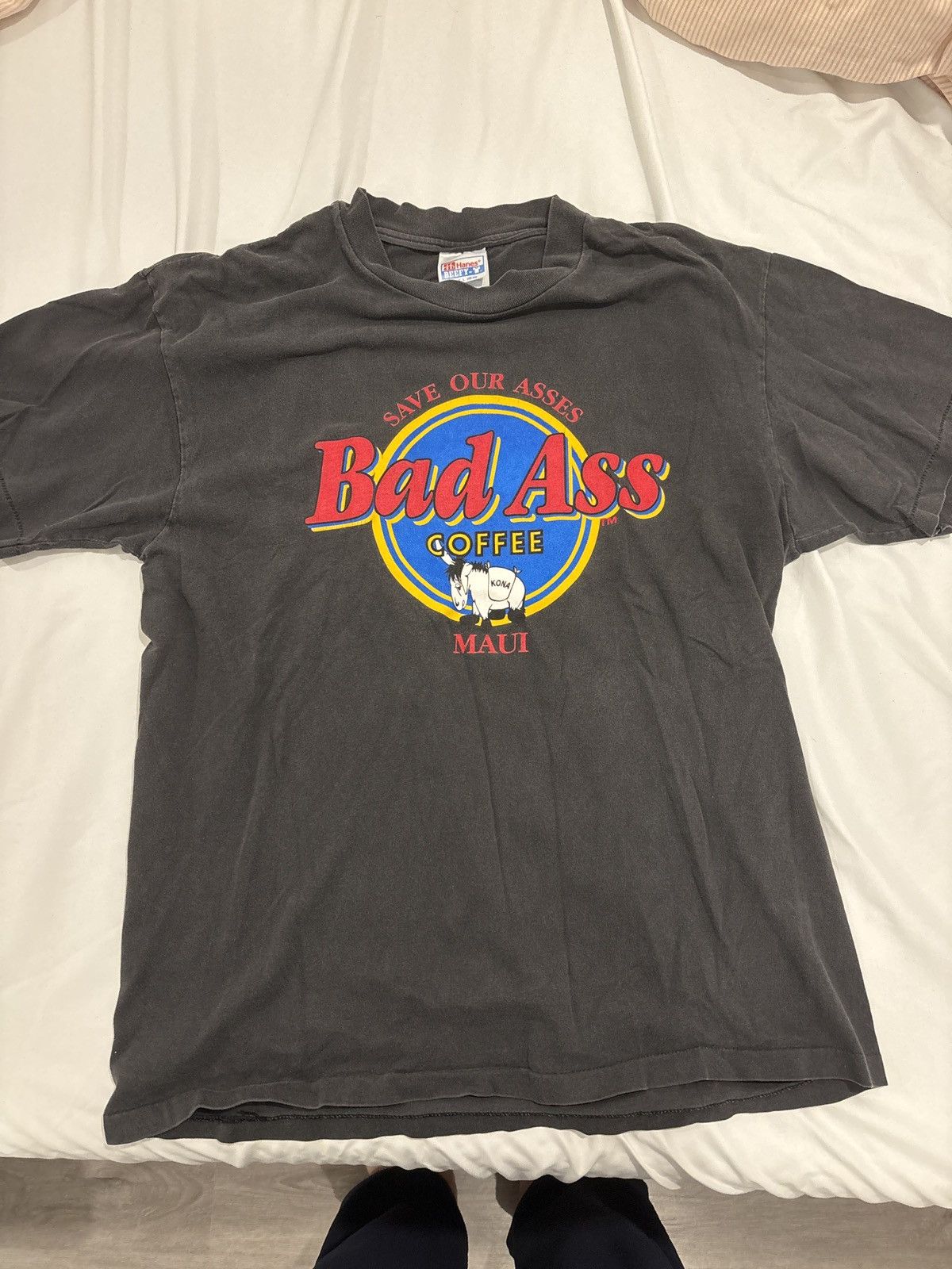Vintage Vintage “bad ass coffee” t shirt size large Size US L / EU 52-54 / 3 - 1 Thumbnail