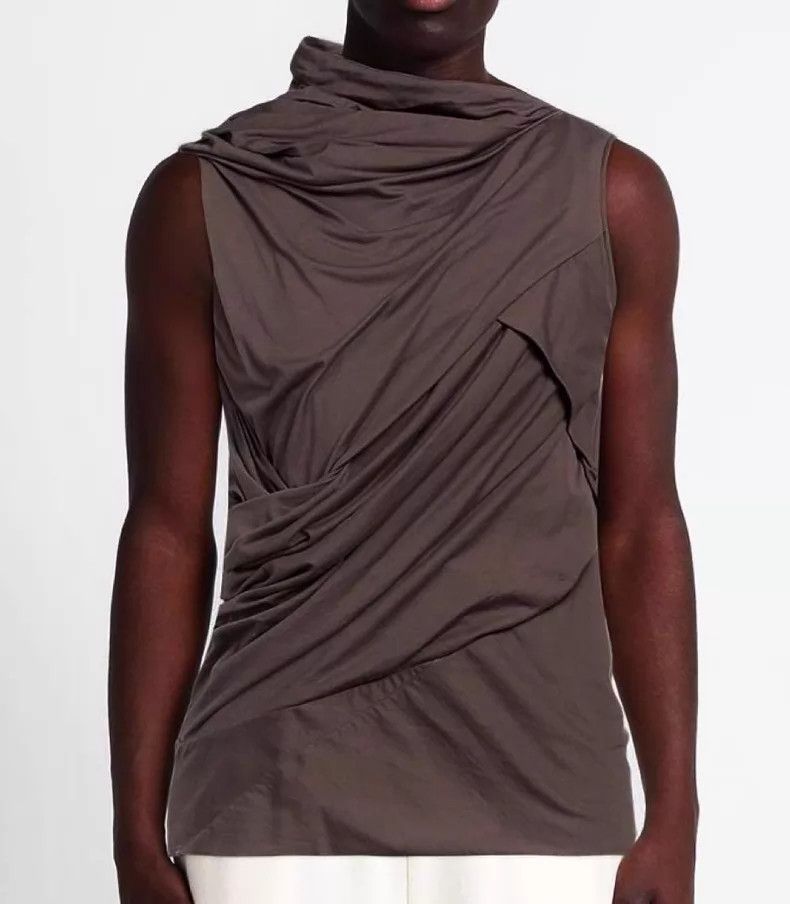 Rick Owens Rick Owens Multi-layer folded and ruffled short sleeve Size US S / EU 44-46 / 1 - 2 Thumbnail