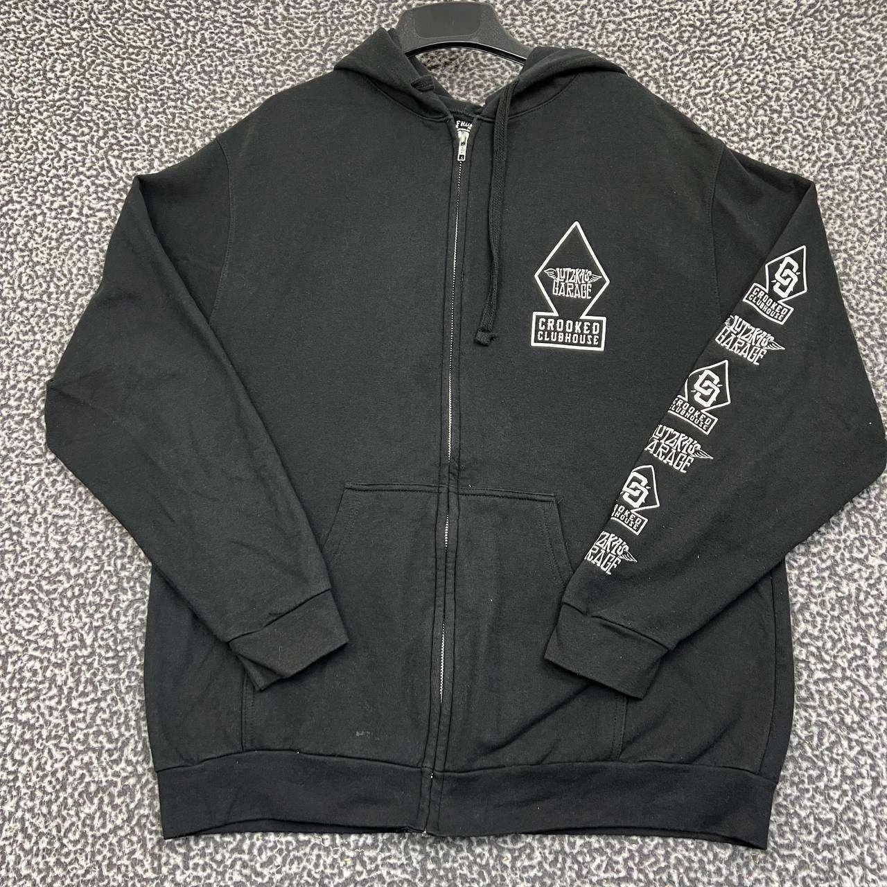 Other Lutzka's Garage Hoodie Men Crooked Clubhouse Full Zip L Size US L / EU 52-54 / 3 - 2 Thumbnail