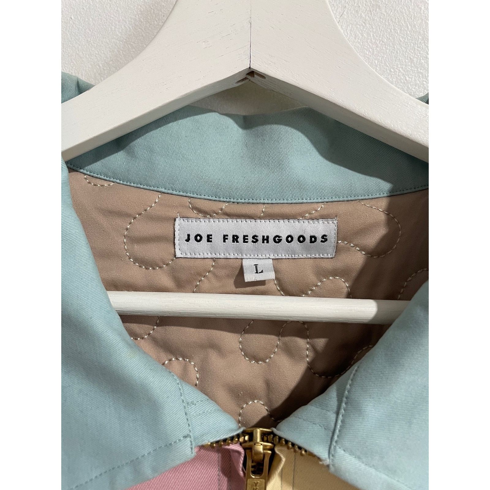 Joe Freshgoods JOE FRESHGOODS PANEL WORK MULTICOLOR JACKET SIZE LARGE USED Size US L / EU 52-54 / 3 - 3 Thumbnail