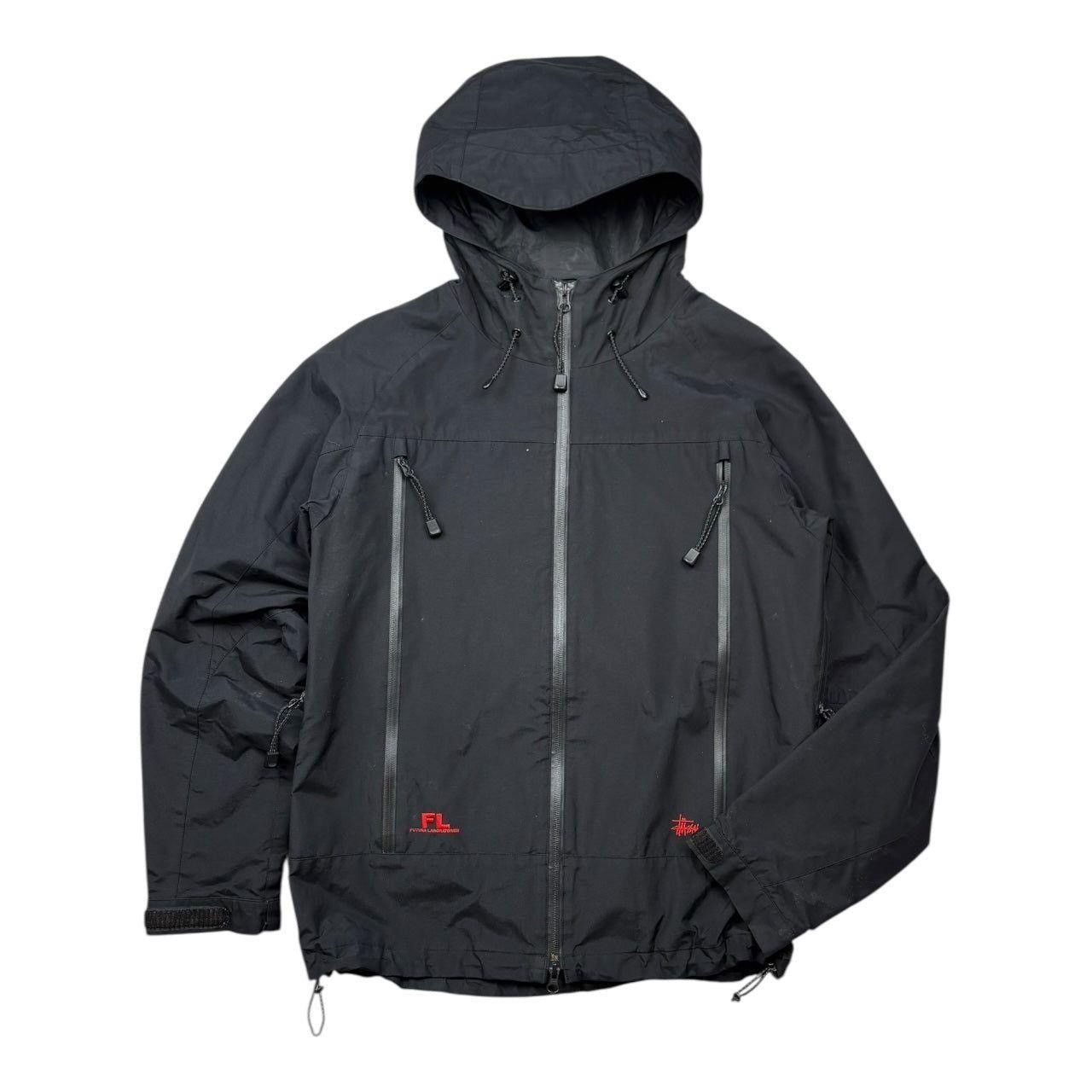 Futura × Stussy Stussy x Futura Rain Shell Camo Jacket | Grailed