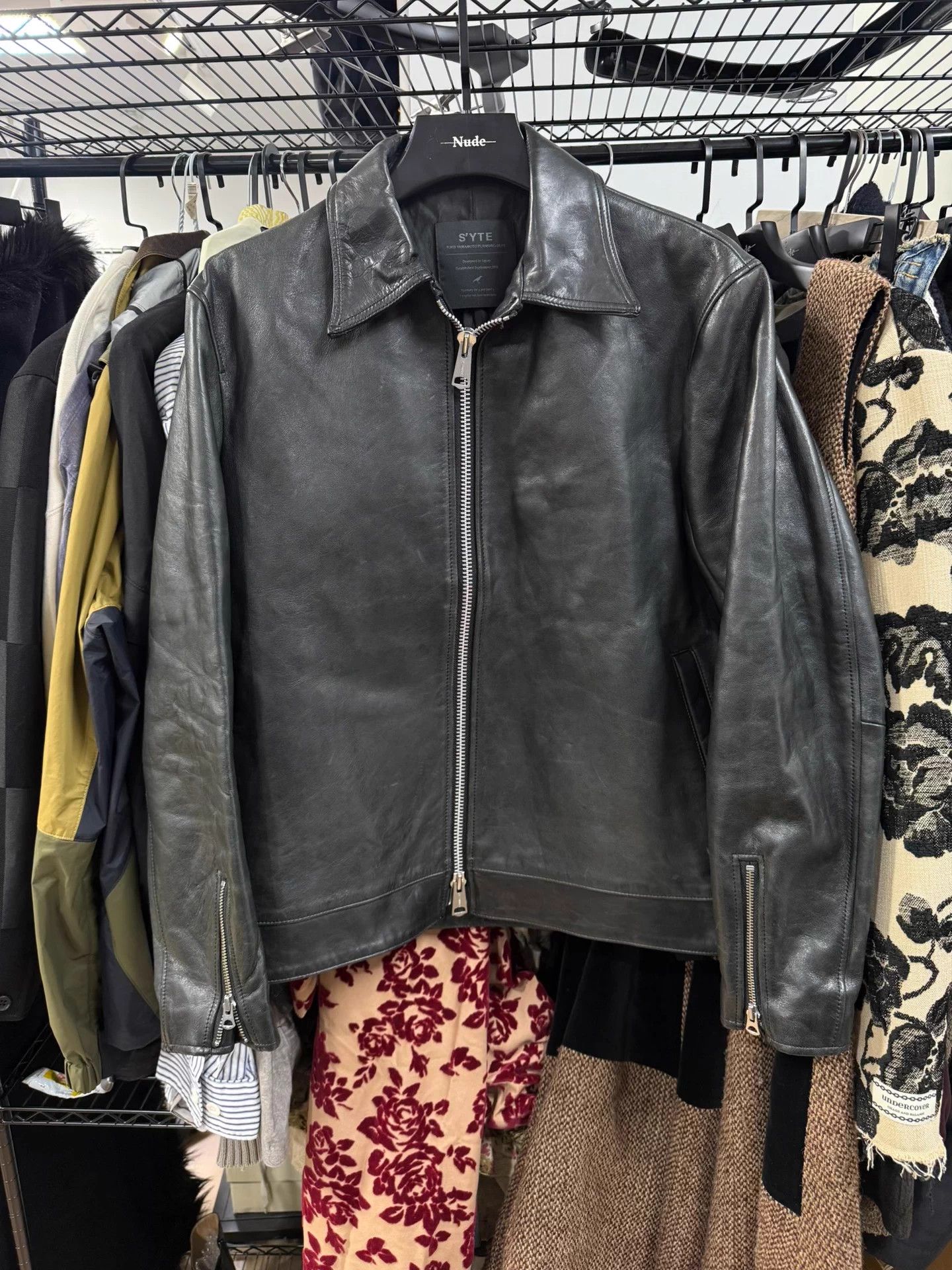 Yohji Yamamoto yohji yamamoto S'yte Sheepskin leather jacket | Grailed
