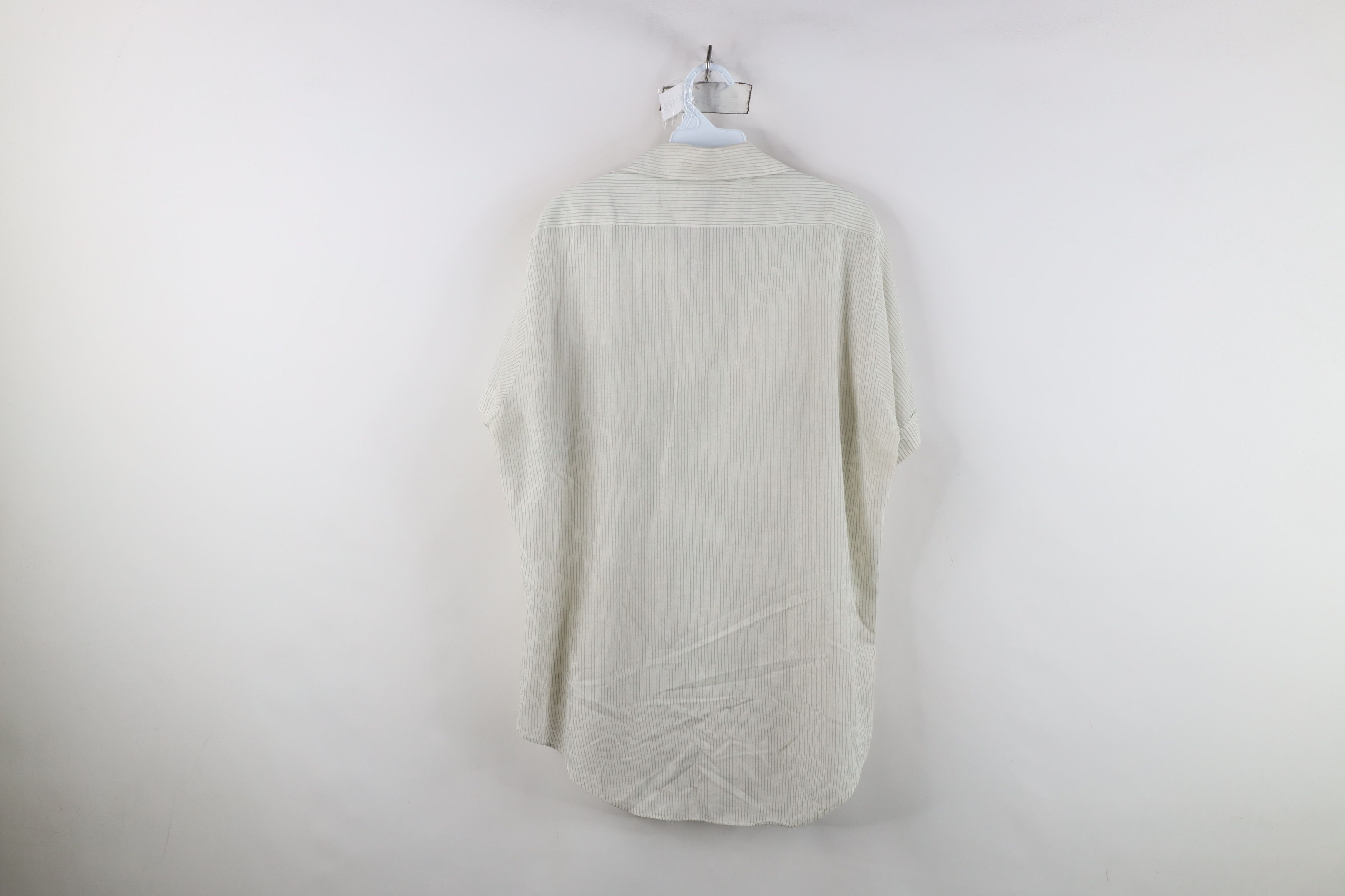 Vintage Vintage 50s 60s Macys Button Sleeve Collared Shirt Size US M / EU 48-50 / 2 - 11 Thumbnail