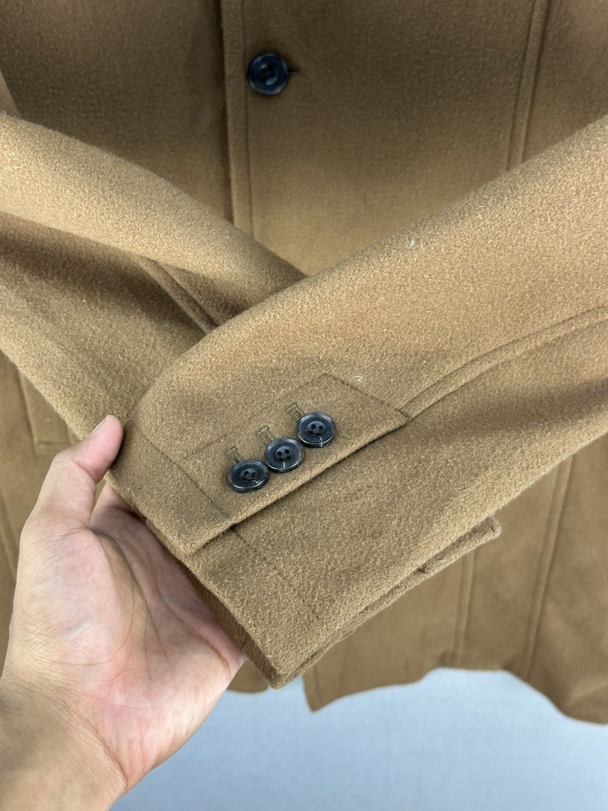 Tornado Mart Zero by Tornado Mart Wool Coat Hooded Jacket Size US M / EU 48-50 / 2 - 10 Thumbnail