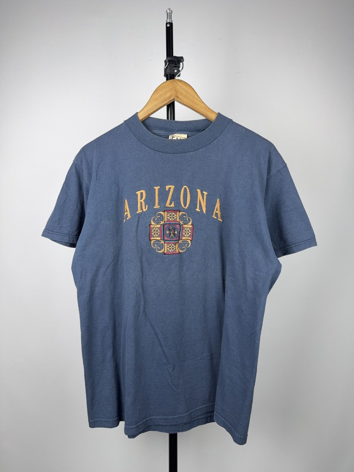 Vintage 90s Vintage Arizona Embroidered Graphic T-Shirt USA Made L Size US L / EU 52-54 / 3 - 1 Thumbnail
