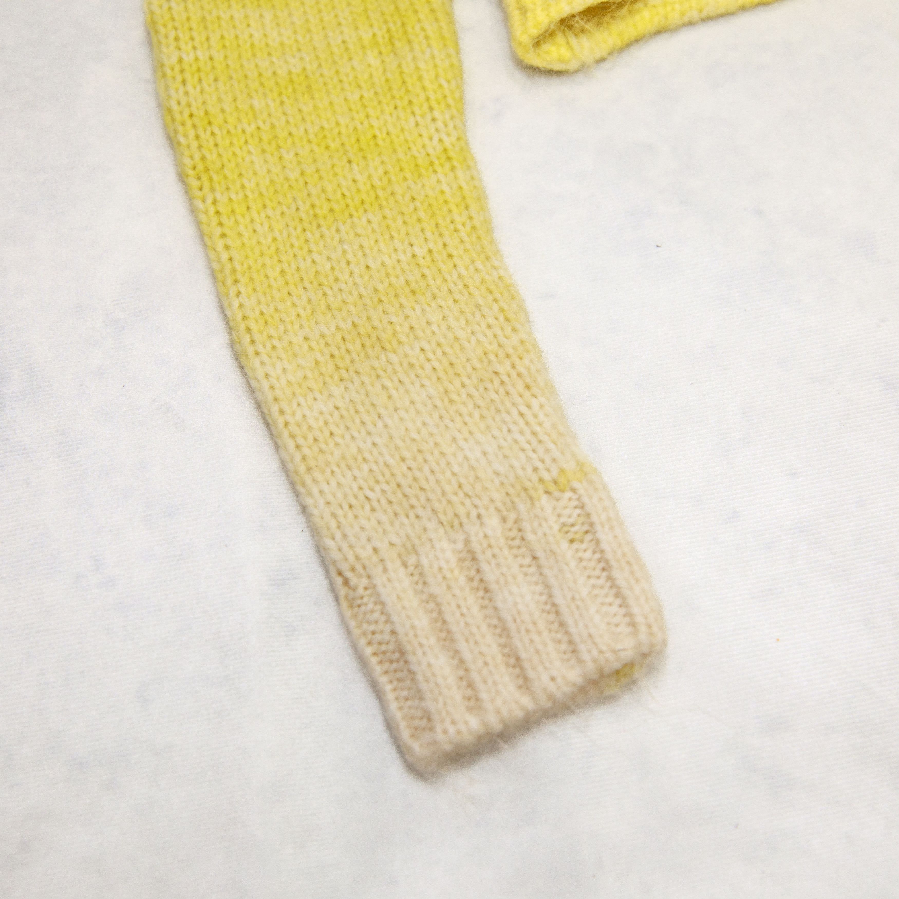 For Love & Lemons For Love and Lemons Celeste Sweater Yellow Wool Twist XS Size XS / US 0-2 / IT 36-38 - 4 Thumbnail