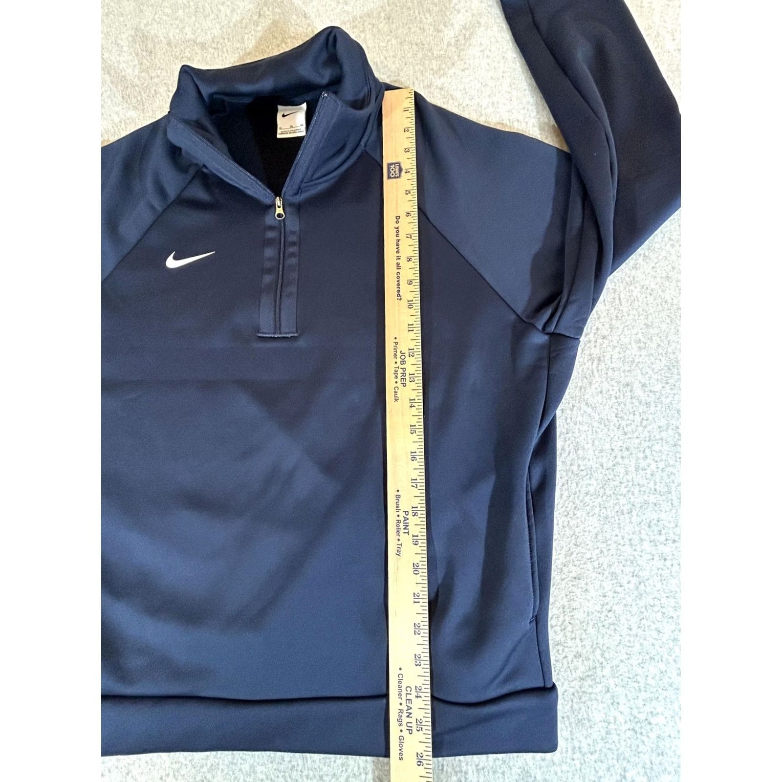Nike Nike Sweatshirt Womens XL Navy Blue Therma 1/4 Zip Training Pullover Athletic Size XL / US 12-14 / IT 48-50 - 5 Thumbnail