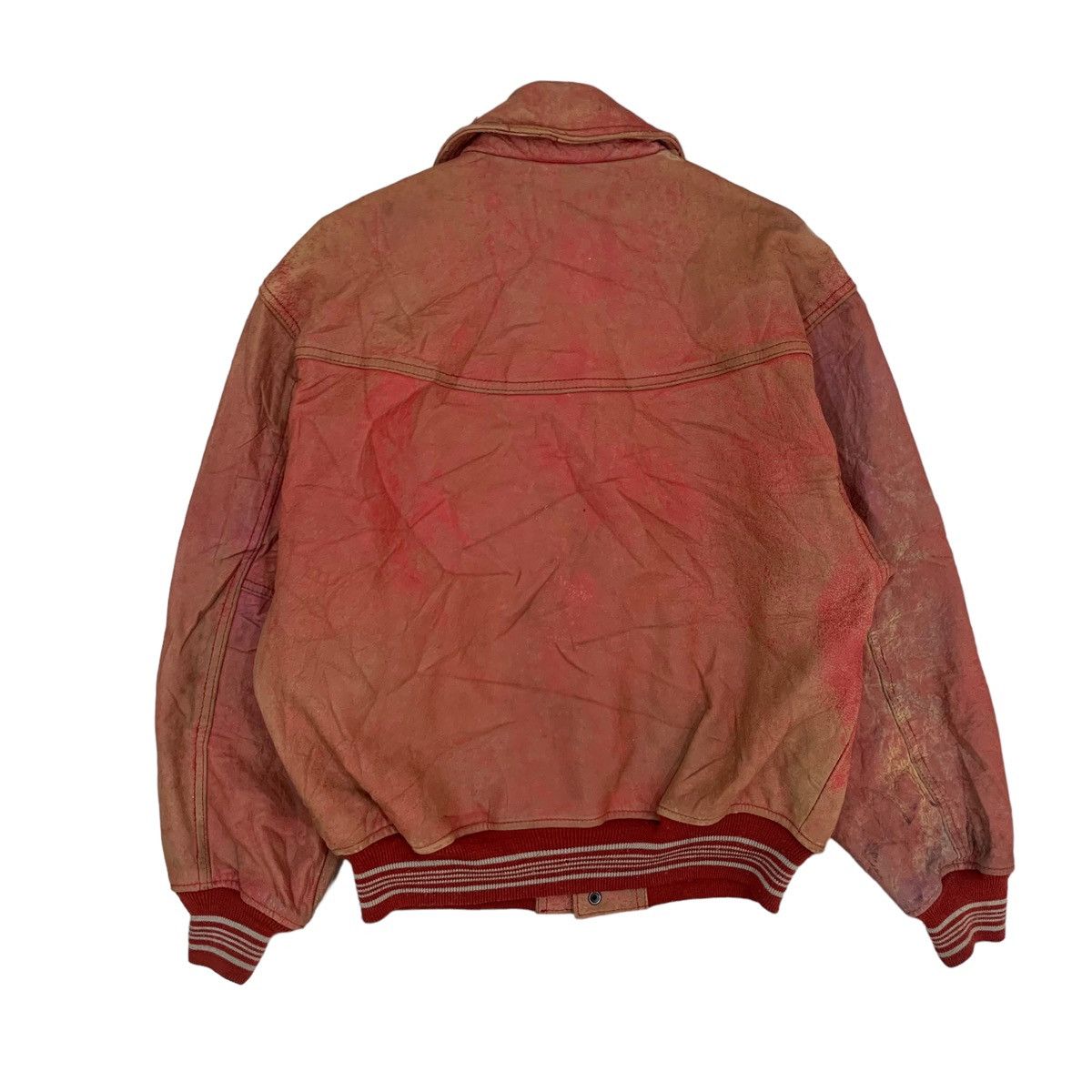 Avirex 🔥Vintage Avirex Sport Leather Varsity Jacket Size US M / EU 48-50 / 2 - 3 Thumbnail