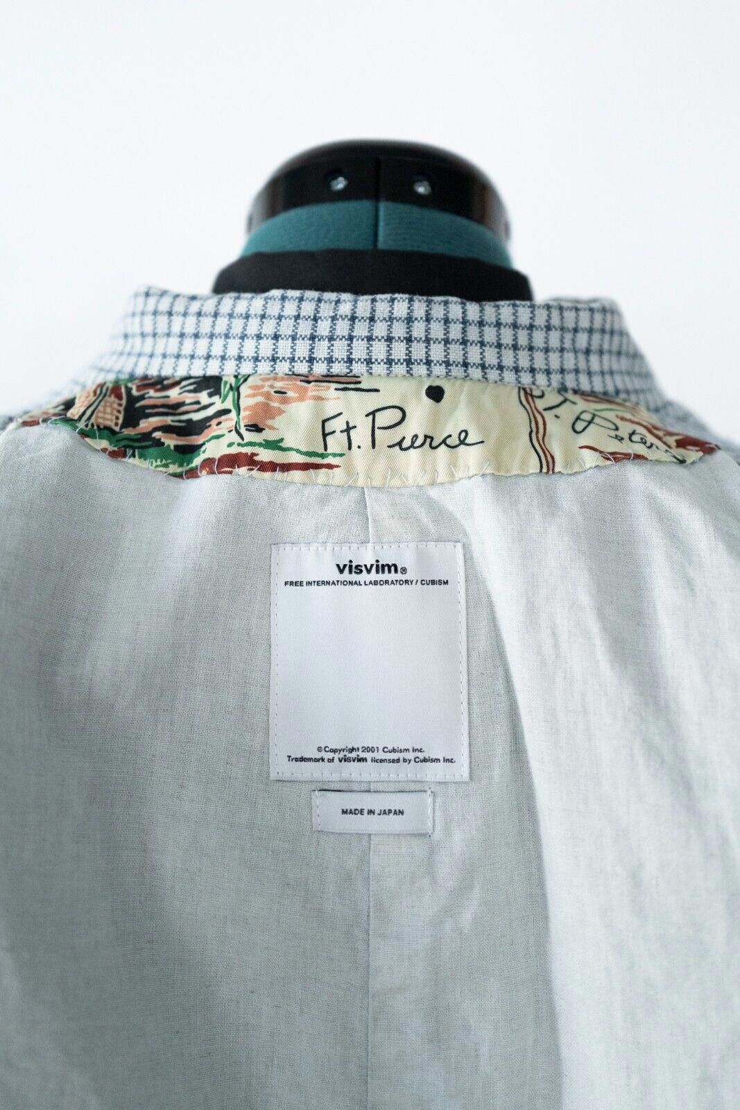 Visvim Visvim Womens Linen/Cotton Blazer Sz. 2 (M) Size XS / US 0-2 / IT 36-38 - 5 Thumbnail
