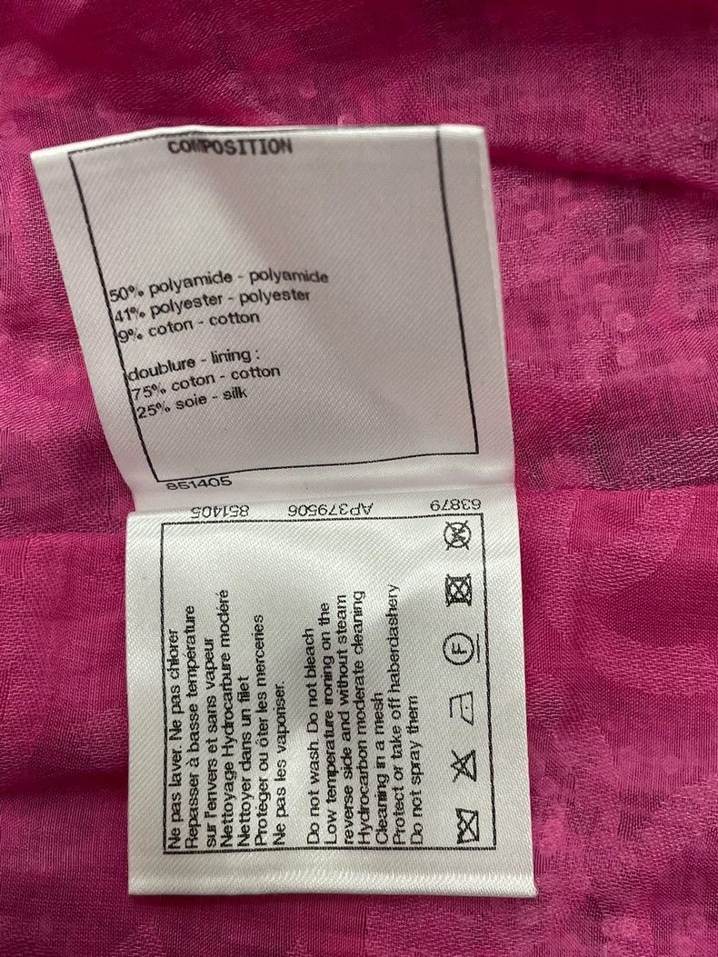 Chanel chanel Series pink tweed skirt Size 26" / US 2 / IT 38 - 6 Thumbnail