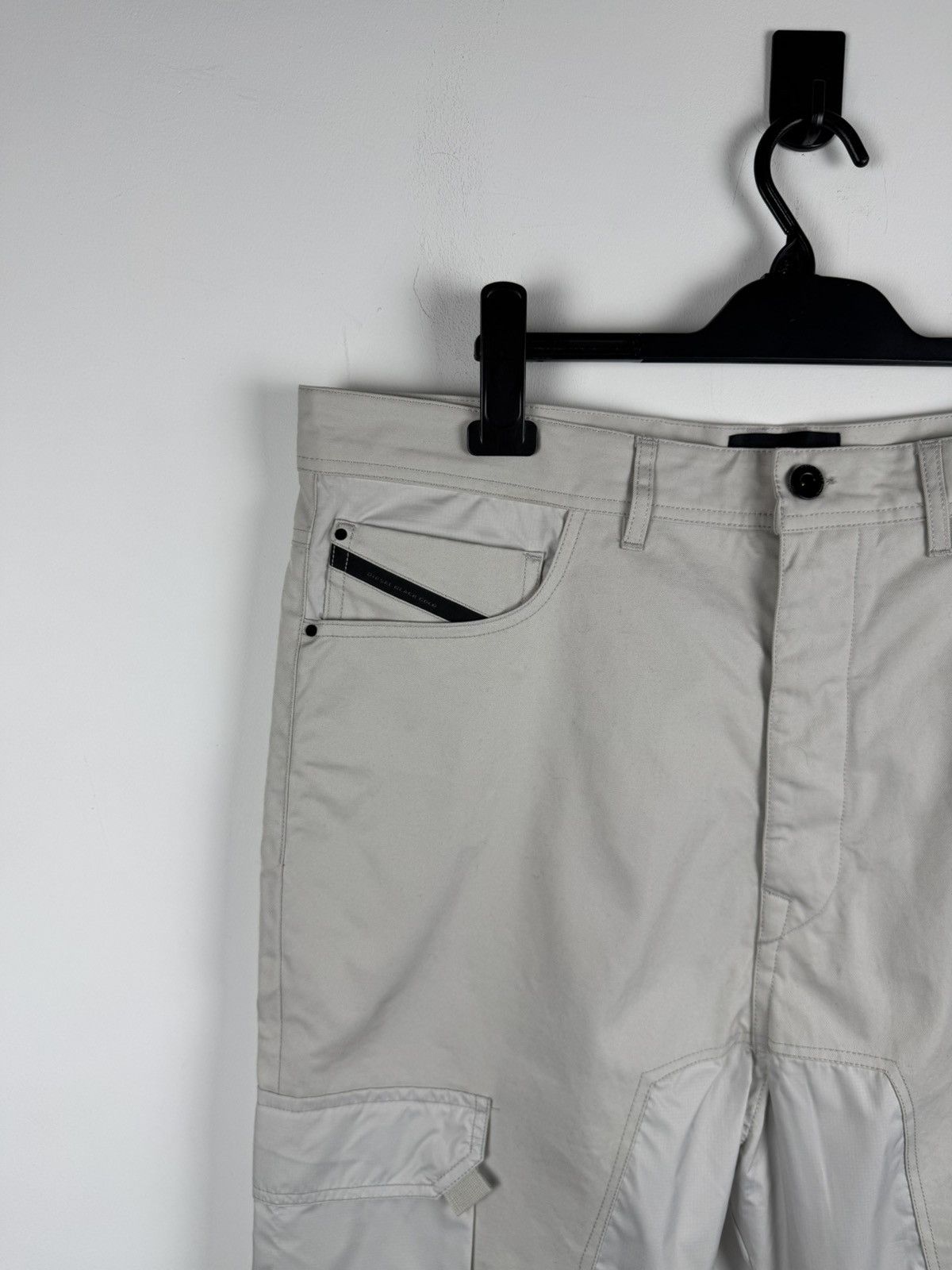 Diesel Black Gold Diesel Black Gold Pouble Cargo Trousers Nylon+Cotton Size US 36 / EU 52 - 4 Thumbnail