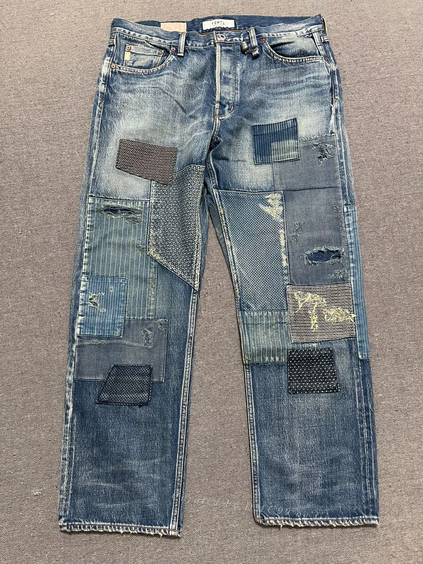 FDMTL FDMTL Japanese Washed Vintage Jeans Size US 34 / EU 50 - 1 Thumbnail