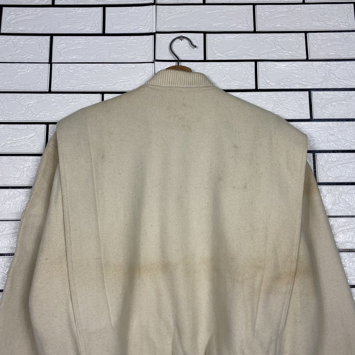 Japanese Brand 📌Vintage Wool Bomber Jacket Flint Lock Issey Miyake Size US M / EU 48-50 / 2 - 10 Thumbnail