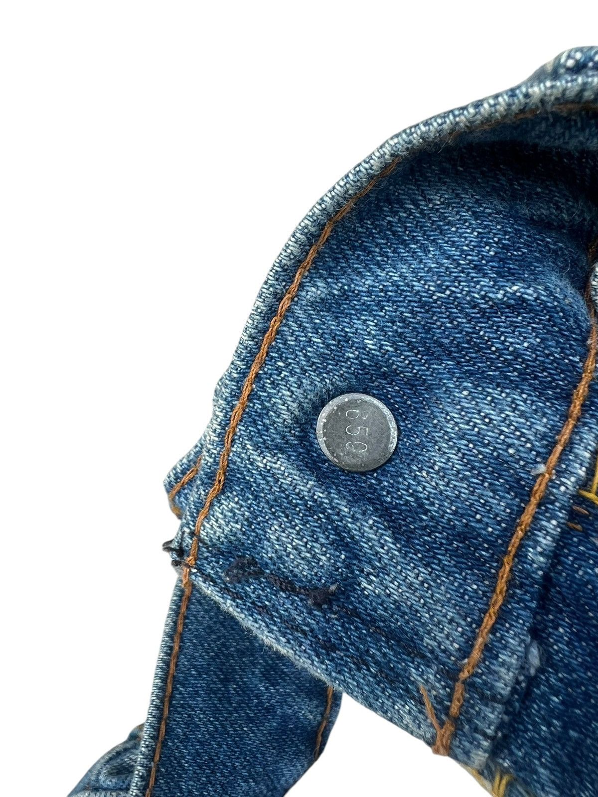 Levi's Vintage 80s Levi’s 505 Dirty Mud Denim Jeans Size US 31 - 23 Thumbnail