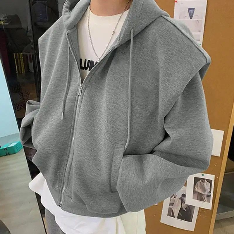 Japanese Brand Streetwear Zipper Hoodie Sweatshirt y2k Size US M / EU 48-50 / 2 - 1 Thumbnail