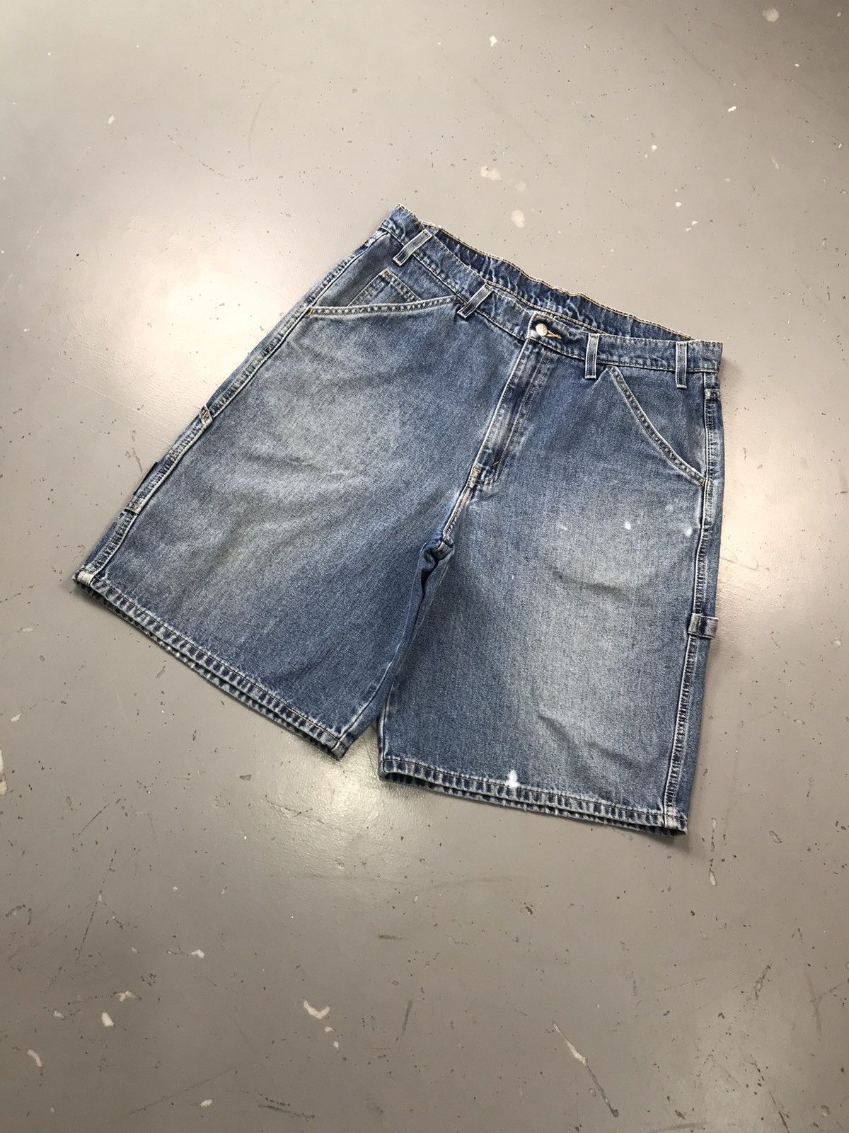 Levi's Vintage Levi’s Strauss & co L2 carpenter denim short Size US 37 - 3 Thumbnail