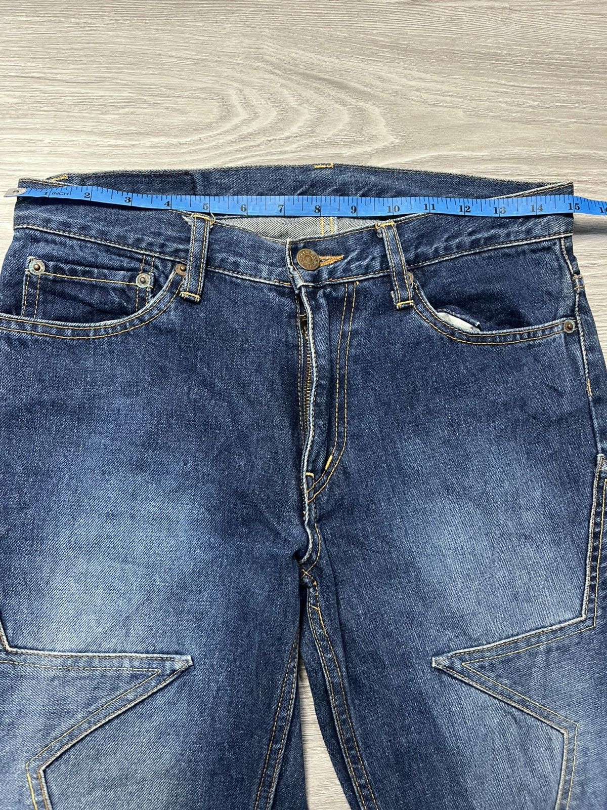 14th Addiction × Hysteric Glamour × If Six Was Nine Hysteric Glamour Star Denim Kinky Size 30" / US 8 / IT 44 - 10 Thumbnail