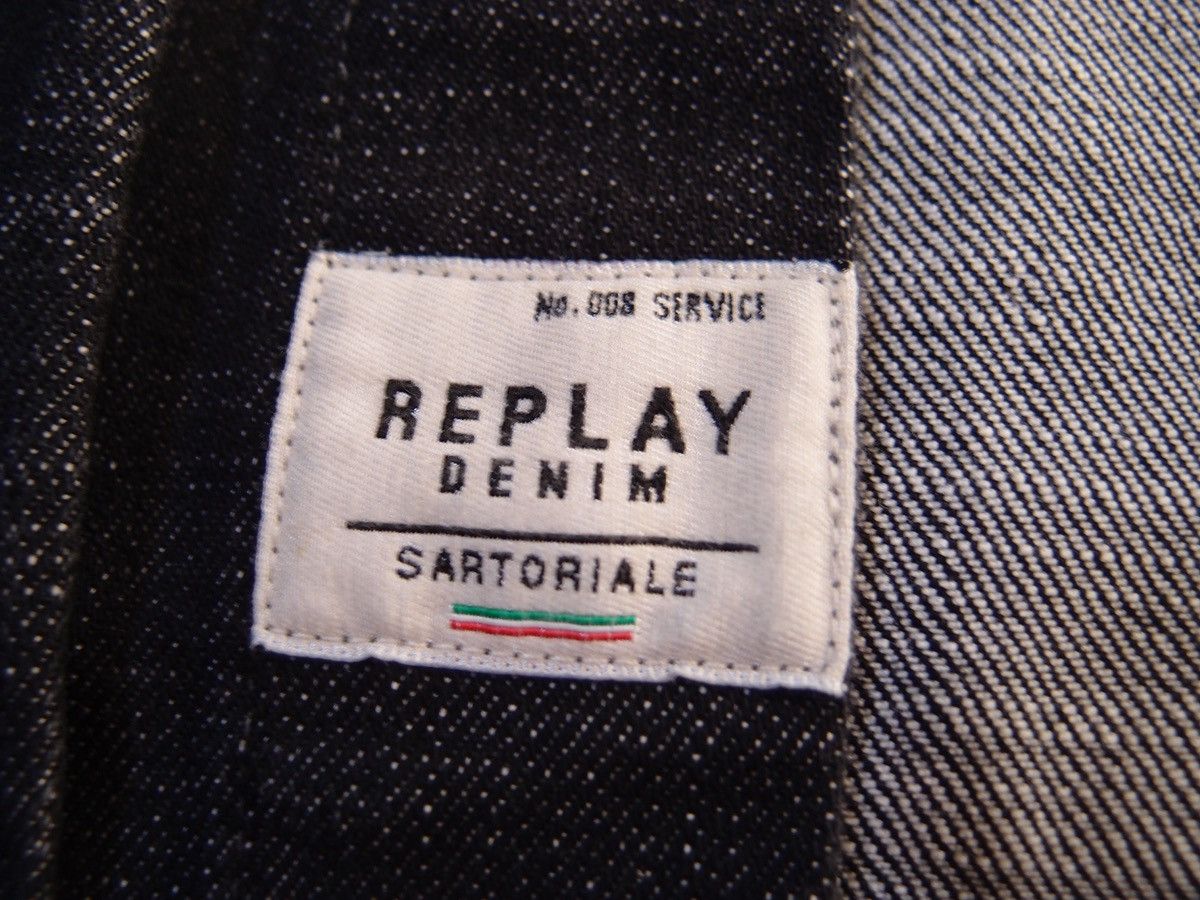 Replay REPLAY Sartoriale 2nd Type Denim Jacket Hyperflex Stretch M Size US M / EU 48-50 / 2 - 6 Thumbnail