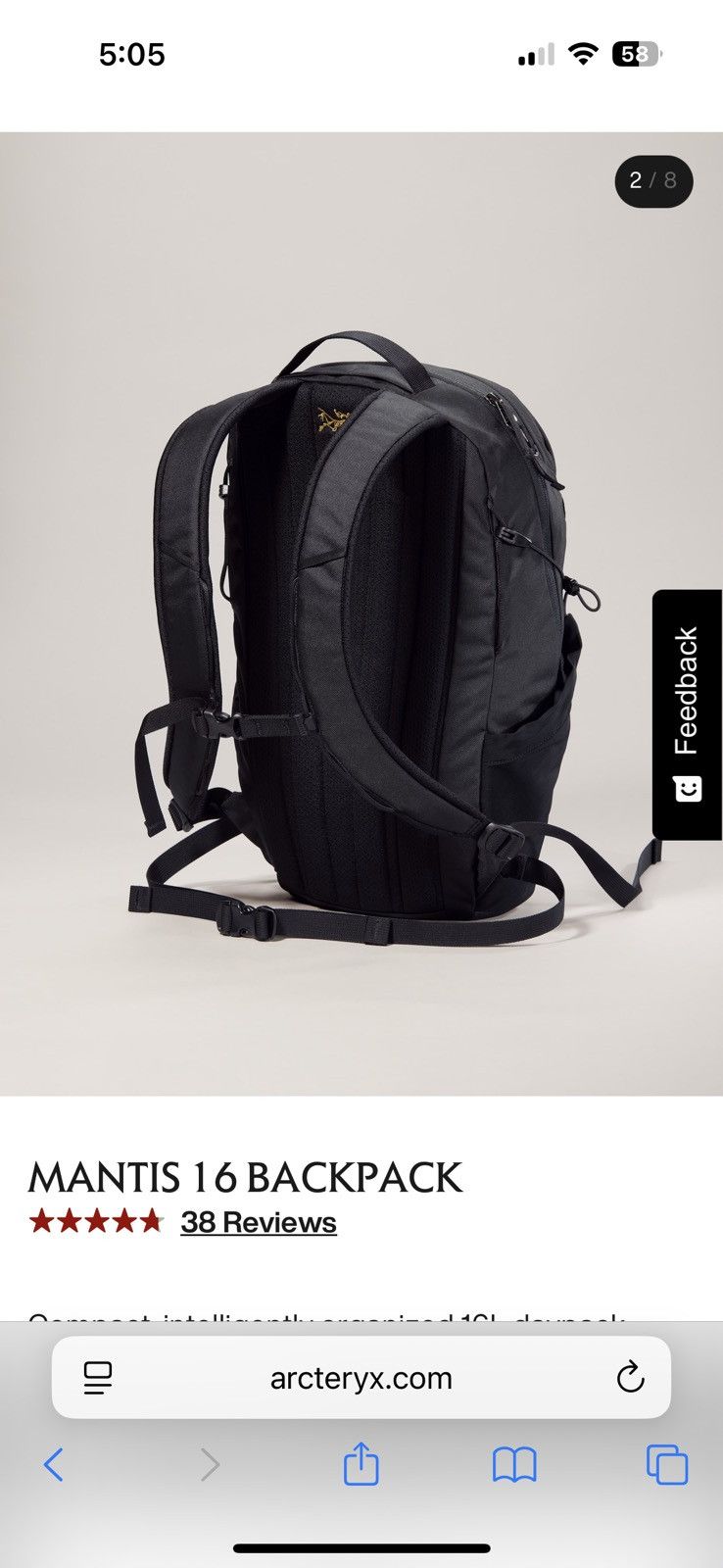 Arc'teryx Arcteryx Matis 16 Backpack Size ONE SIZE - 8 Thumbnail