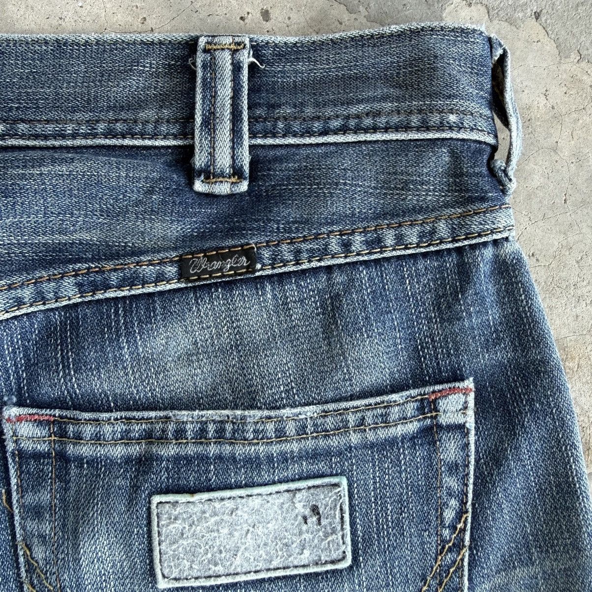 Wrangler W32x32.5 Vintage Wrangler Faded Ripped Denim Jean Pants Size US 32 / EU 48 - 13 Thumbnail
