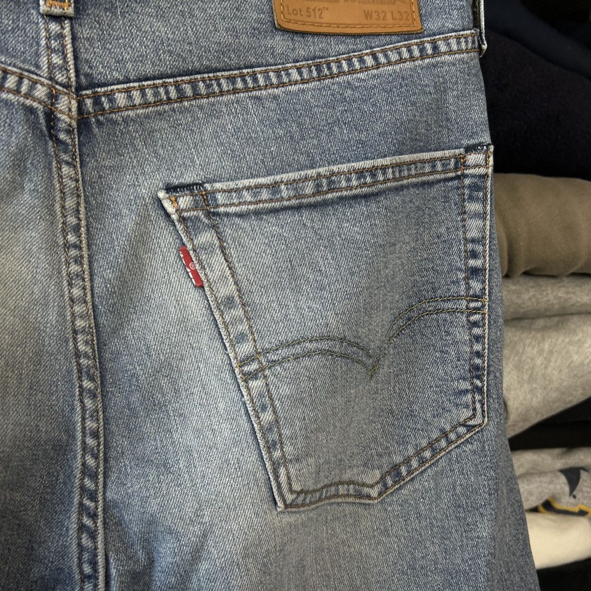 Levi's Vintage Clothing Vintage Levis 512 Blue Streetwear denim USA jeans Size US 32 / EU 48 - 3 Thumbnail