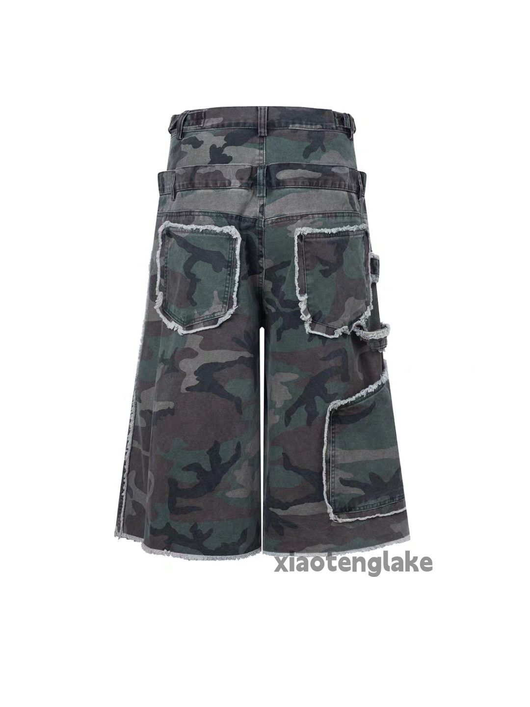 Designer Unisex outdoor utility baggy skate hiphop flared shorts Size US 34 / EU 50 - 9 Thumbnail
