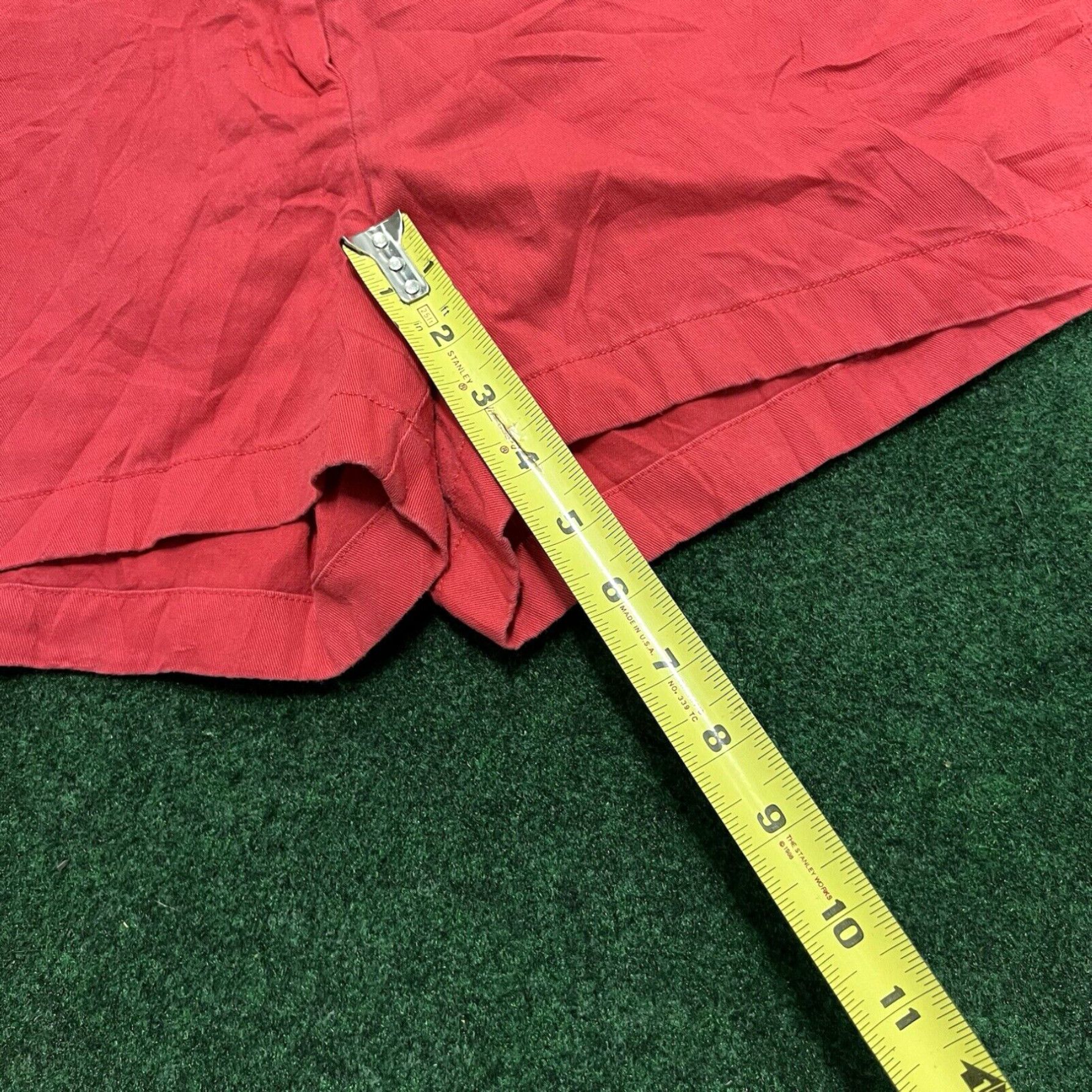 J.Crew J. Crew Chino Shorts Red 4.5" Inseam Size 10 Size 32" / US 10 / IT 46 - 6 Thumbnail