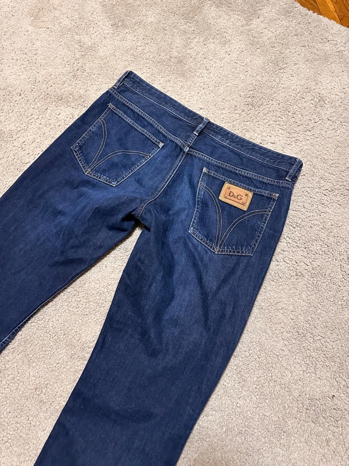 Dolce & Gabbana Dolce & Gabbana Magic Jeans Mens 36 Dark Wash Button Fly Size US 36 / EU 52 - 2 Thumbnail