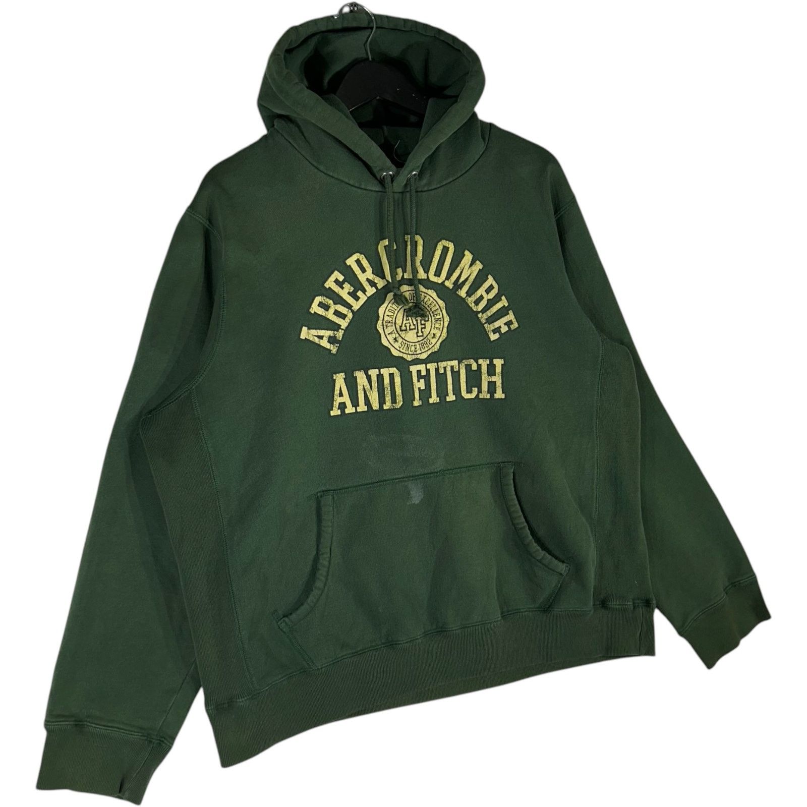 Abercrombie & Fitch Abercrombie And Fitch Spellout Hoodie Size US XL / EU 56 / 4 - 4 Thumbnail