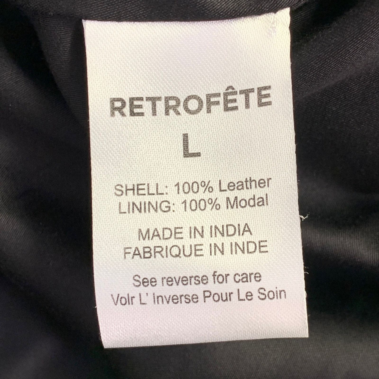 Retrofete L Black Silver Leather Strapless Crystal Studded Mini Dress Size L / US 10 / IT 46 - 6 Thumbnail