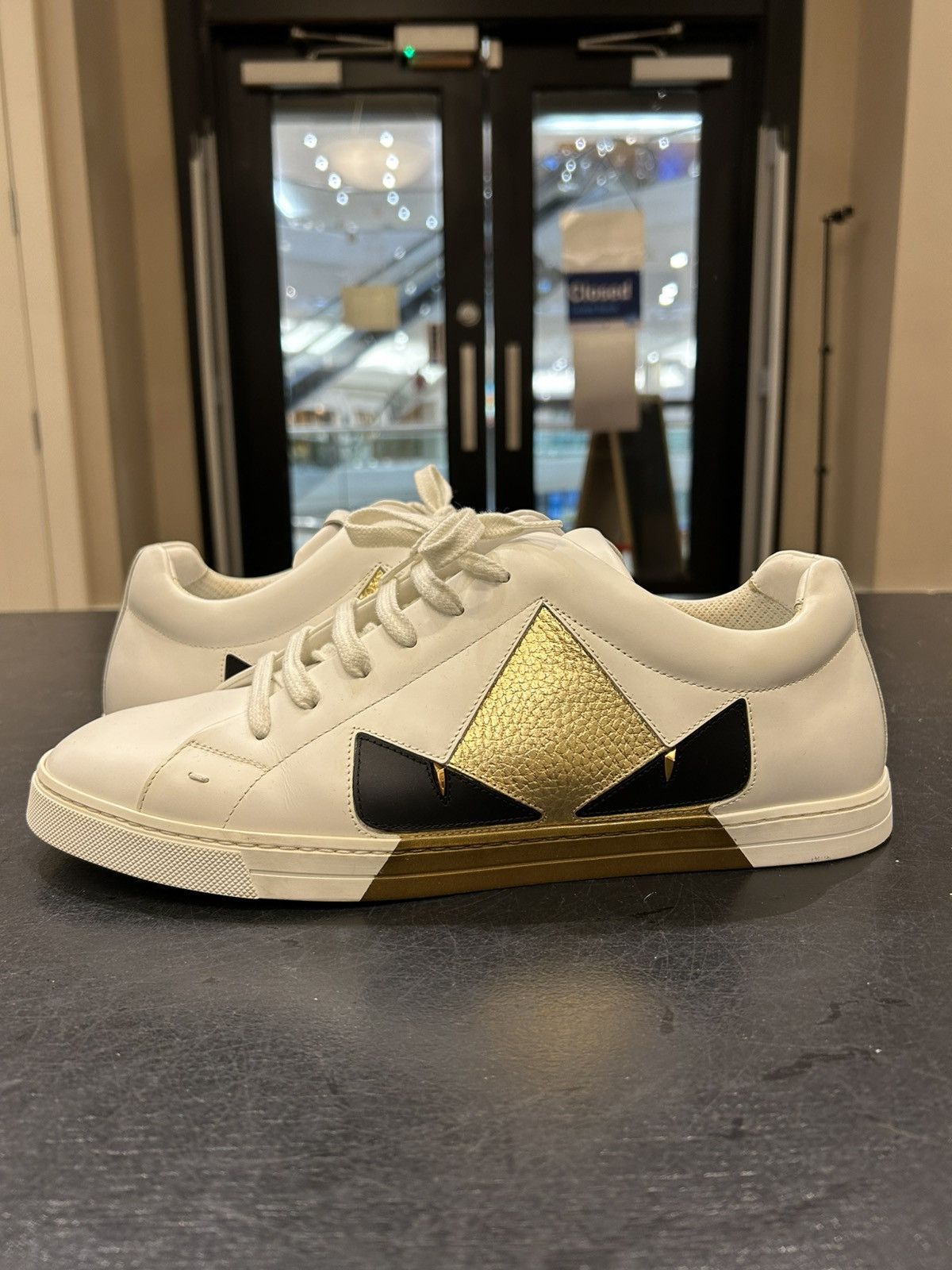 Fendi Fendi Monster Low Top Sneakers Size US 11 / EU 44 - 2 Thumbnail
