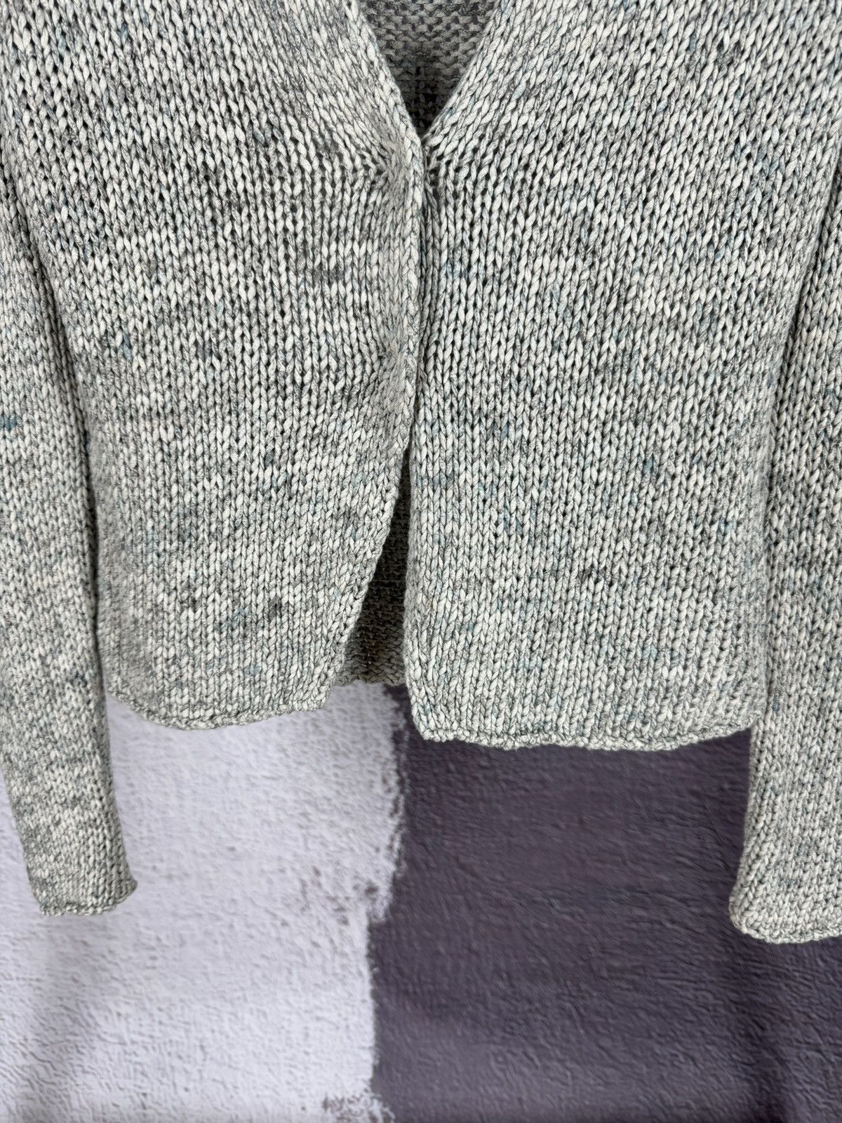 Fabiana Filippi Fabiana Filippi grey wool cotton knitwear sweater Size M / US 6-8 / IT 42-44 - 8 Thumbnail