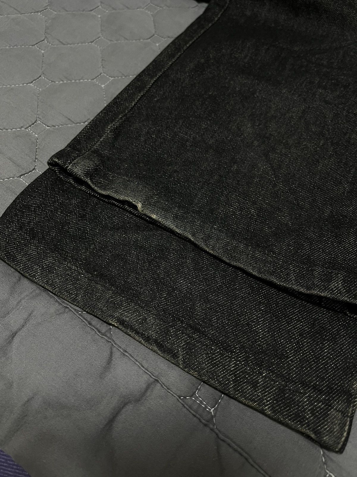 Raf Simons Raf sions 03ss archive black denim jeans Size US 32 / EU 48 - 8 Thumbnail