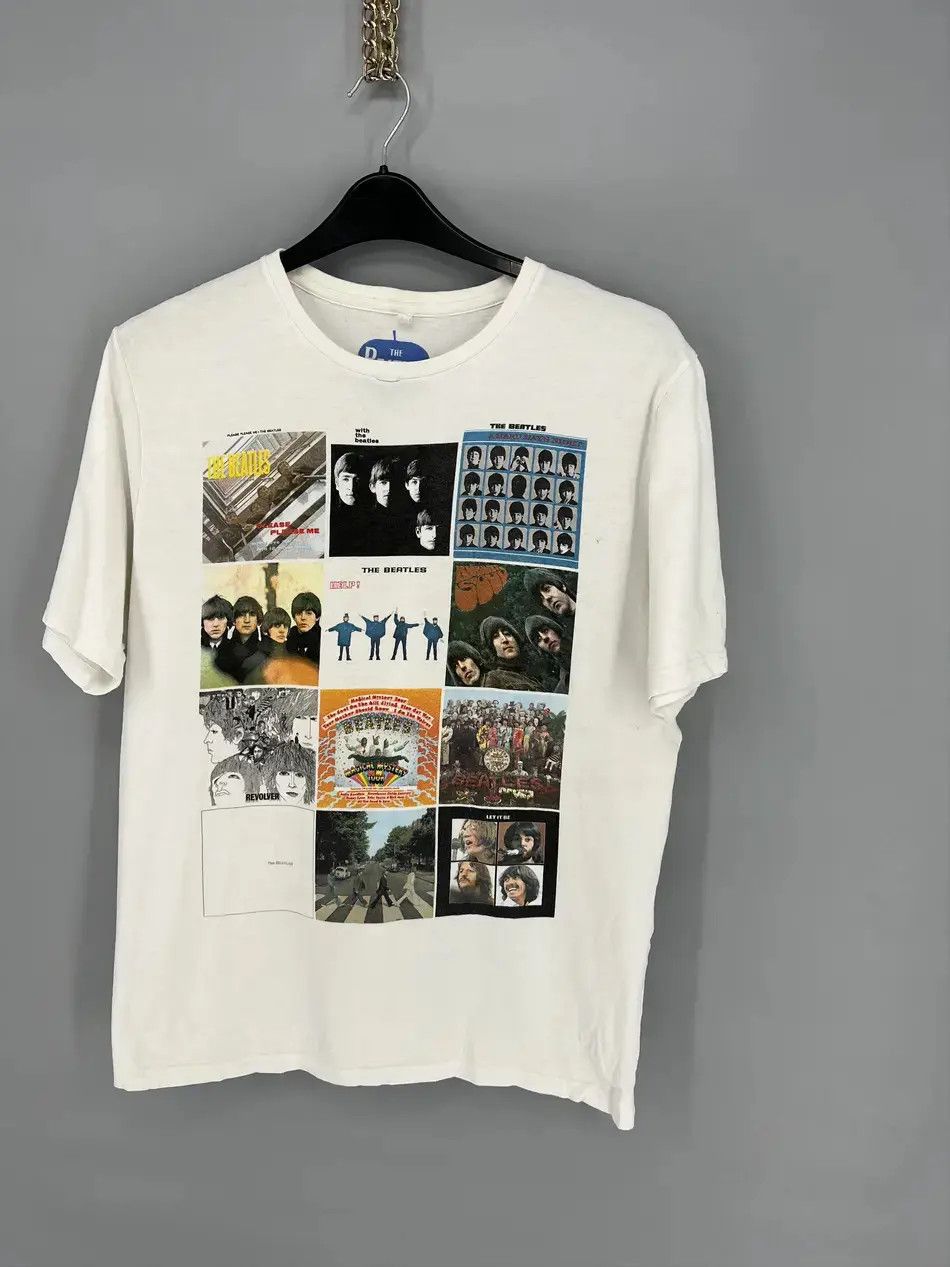 Band Tees Vintage Y2K The Beatles All Over Print "All albums" Size US XL / EU 56 / 4 - 3 Thumbnail