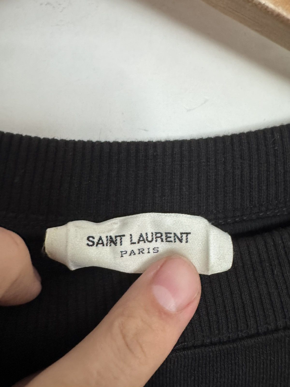 Saint Laurent Paris Hedi Snake Crewneck Size US S / EU 44-46 / 1 - 2 Thumbnail