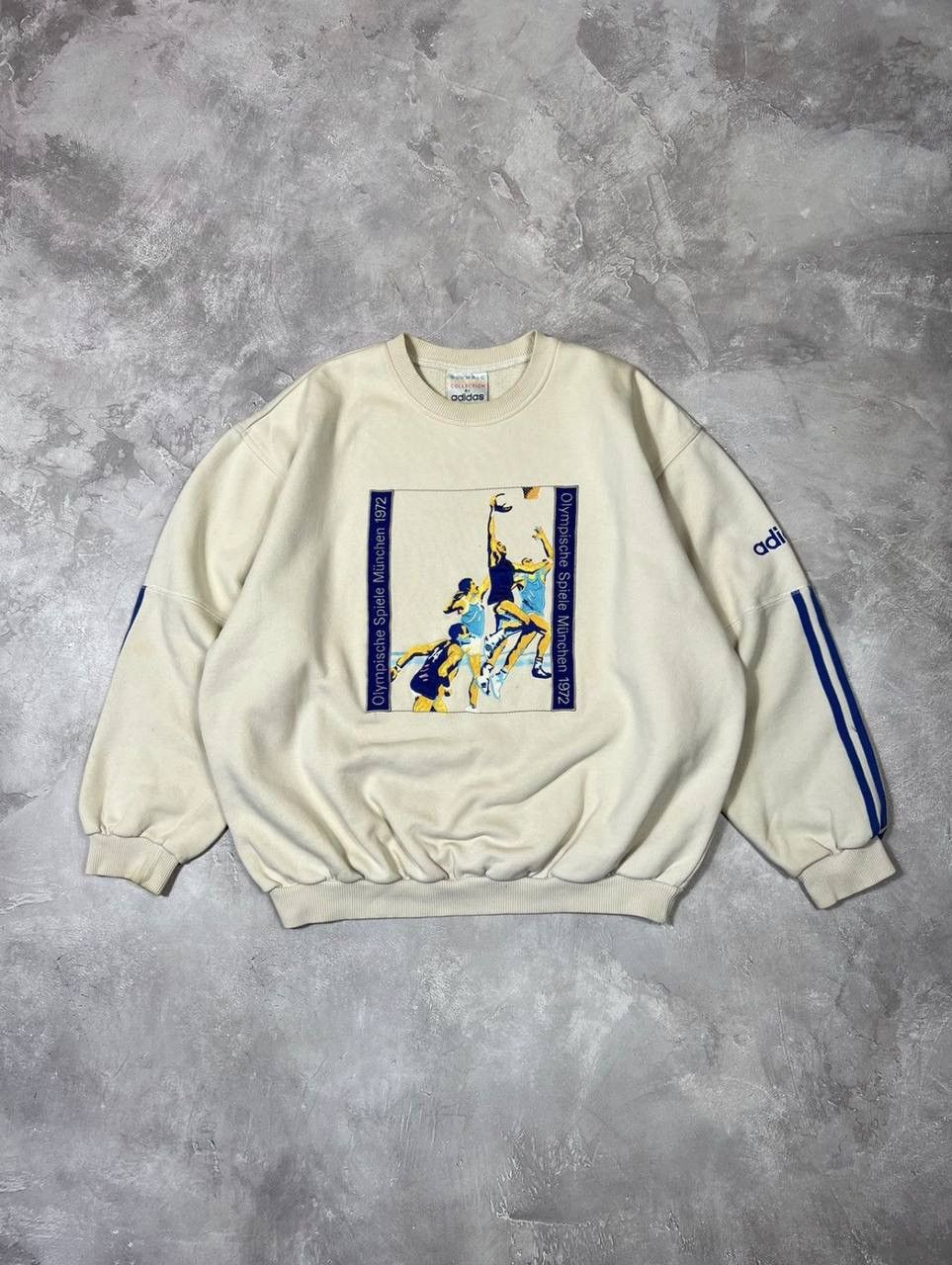 Adidas × Vintage Vintage Adidas Olimpic Games Munchen 72 Sweatshirt Size US L / EU 52-54 / 3 - 1 Thumbnail