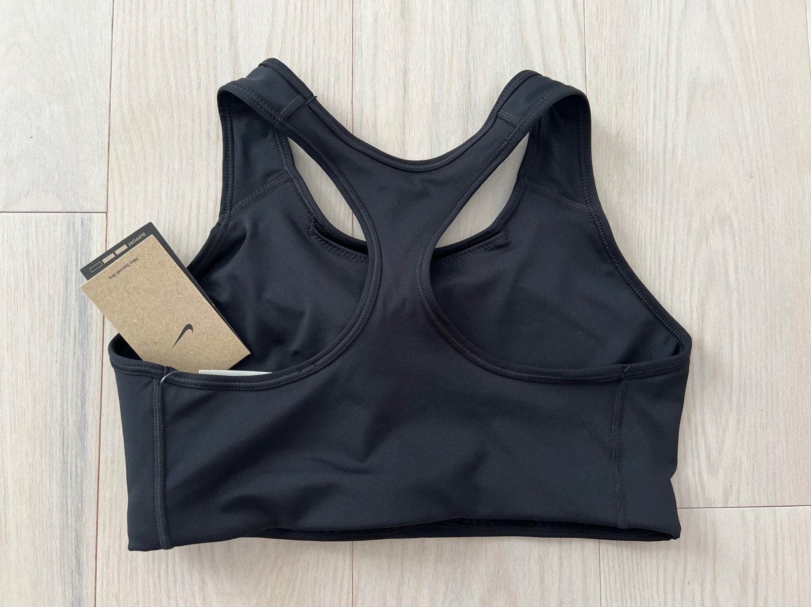 Nike Nike BV3636 Medium Support Training Sports Bra Black ( L ) Size L / US 10 / IT 46 - 6 Thumbnail