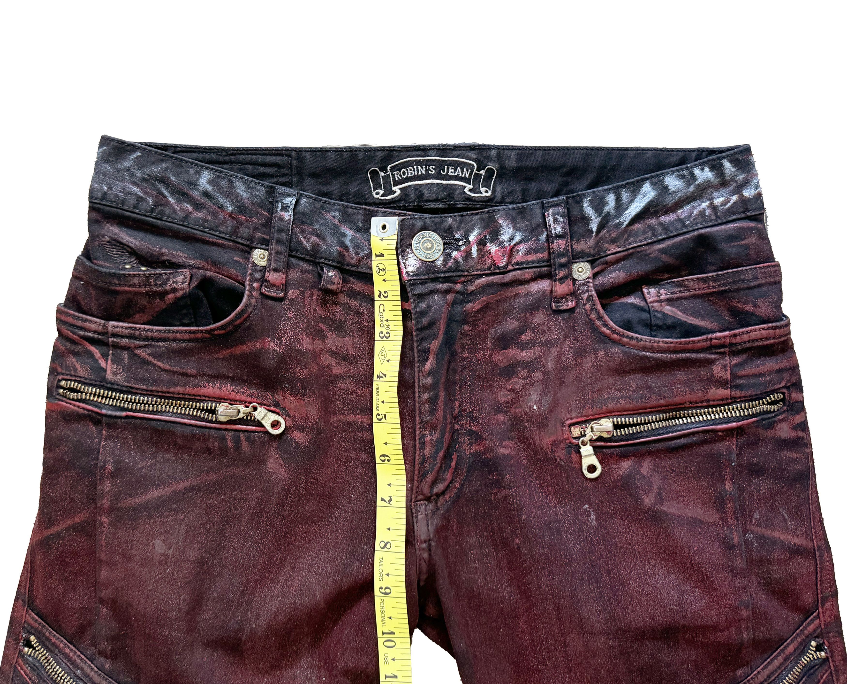 Robins Jeans ROBINS JEANS "URED" ZIPPER JEANS mens size 30 Size US 30 / EU 46 - 5 Thumbnail