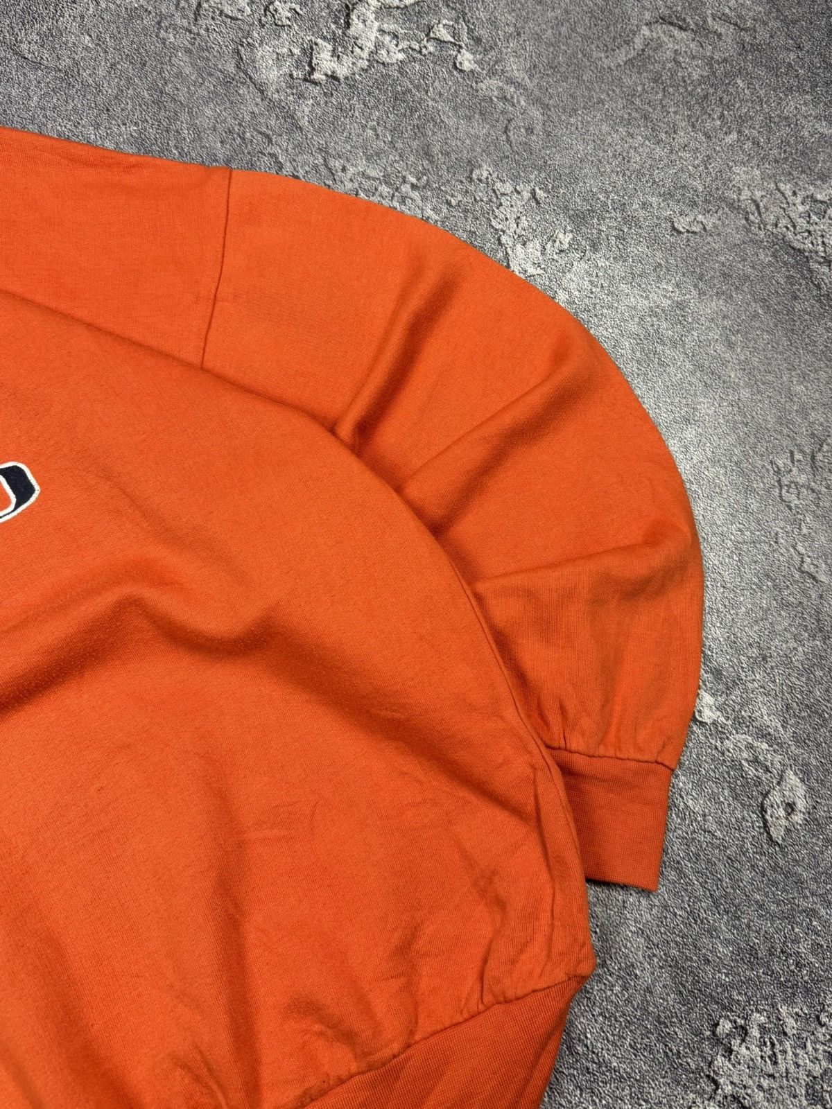 Umbro Vintage 90s Umbro Orange Crewneck Boxy Fit Spell Out Sweat Size US XXL / EU 58 / 5 - 4 Thumbnail