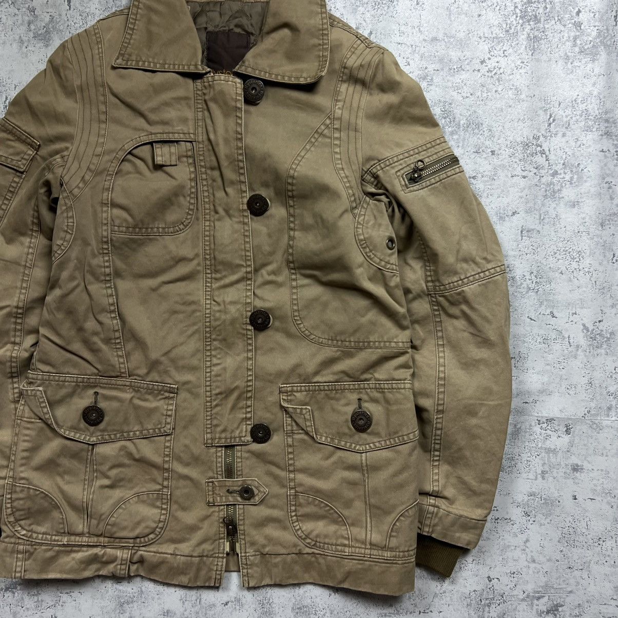 Hysteric Glamour 00s Hysteric Glamour Vintage Heavy Military Coat Jacket Size US S / EU 44-46 / 1 - 3 Thumbnail