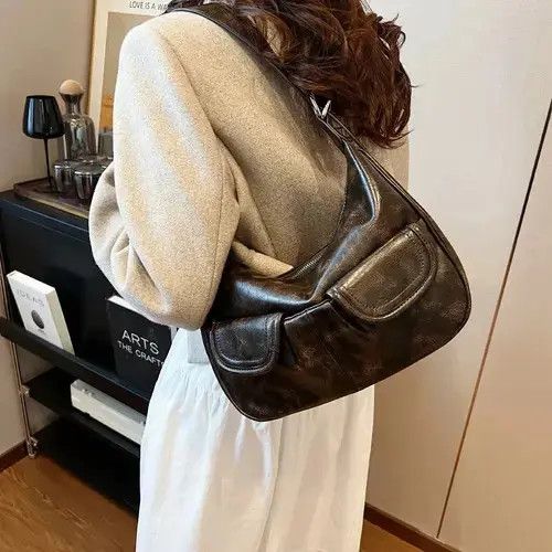 Japanese Brand PU Leather Shoulder Bag Size ONE SIZE - 7 Thumbnail