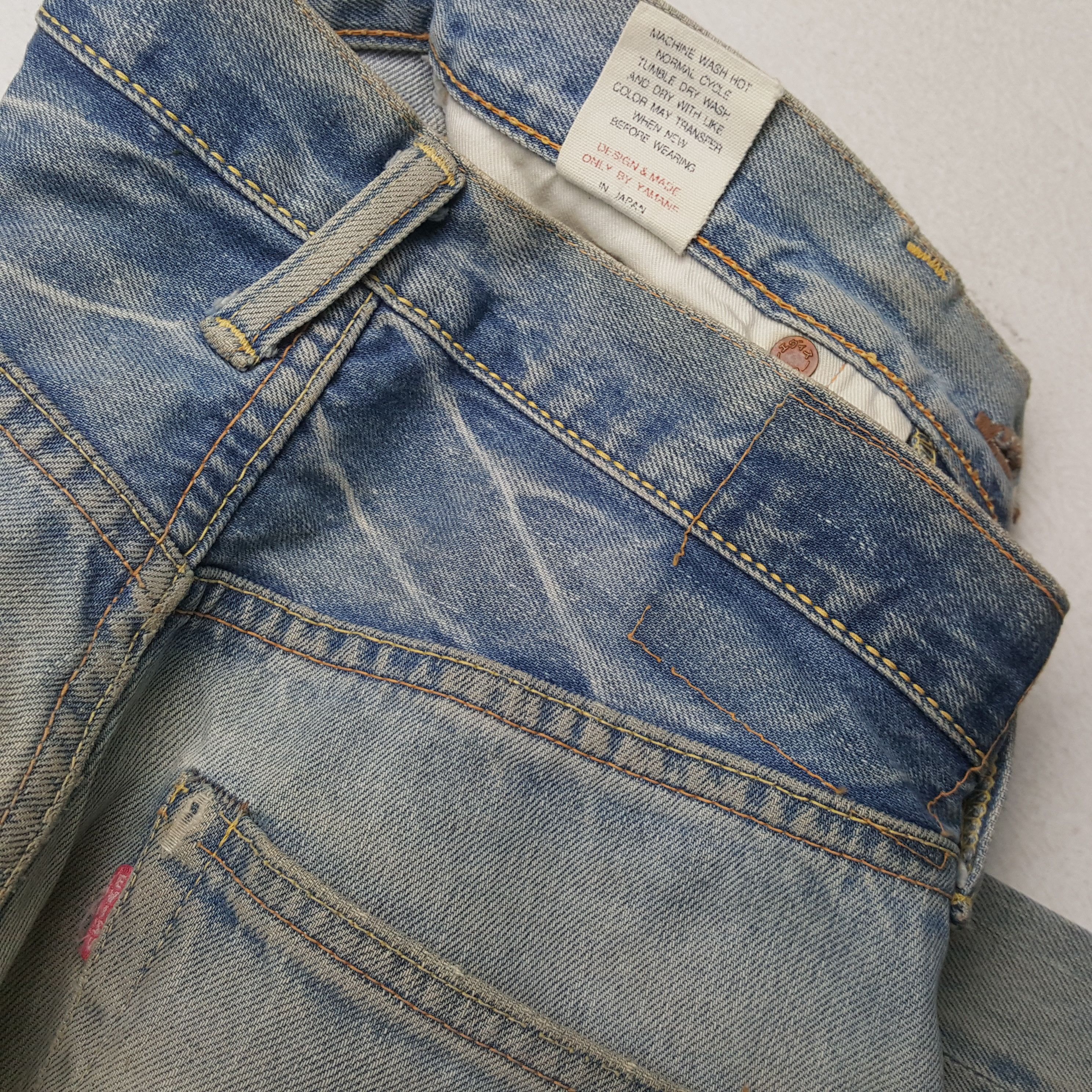 Evisu × Japanese Brand × Vintage EVISU Japanese Brand Streetwear Custom Daicock Jeans Size US 28 / EU 44 - 15 Thumbnail