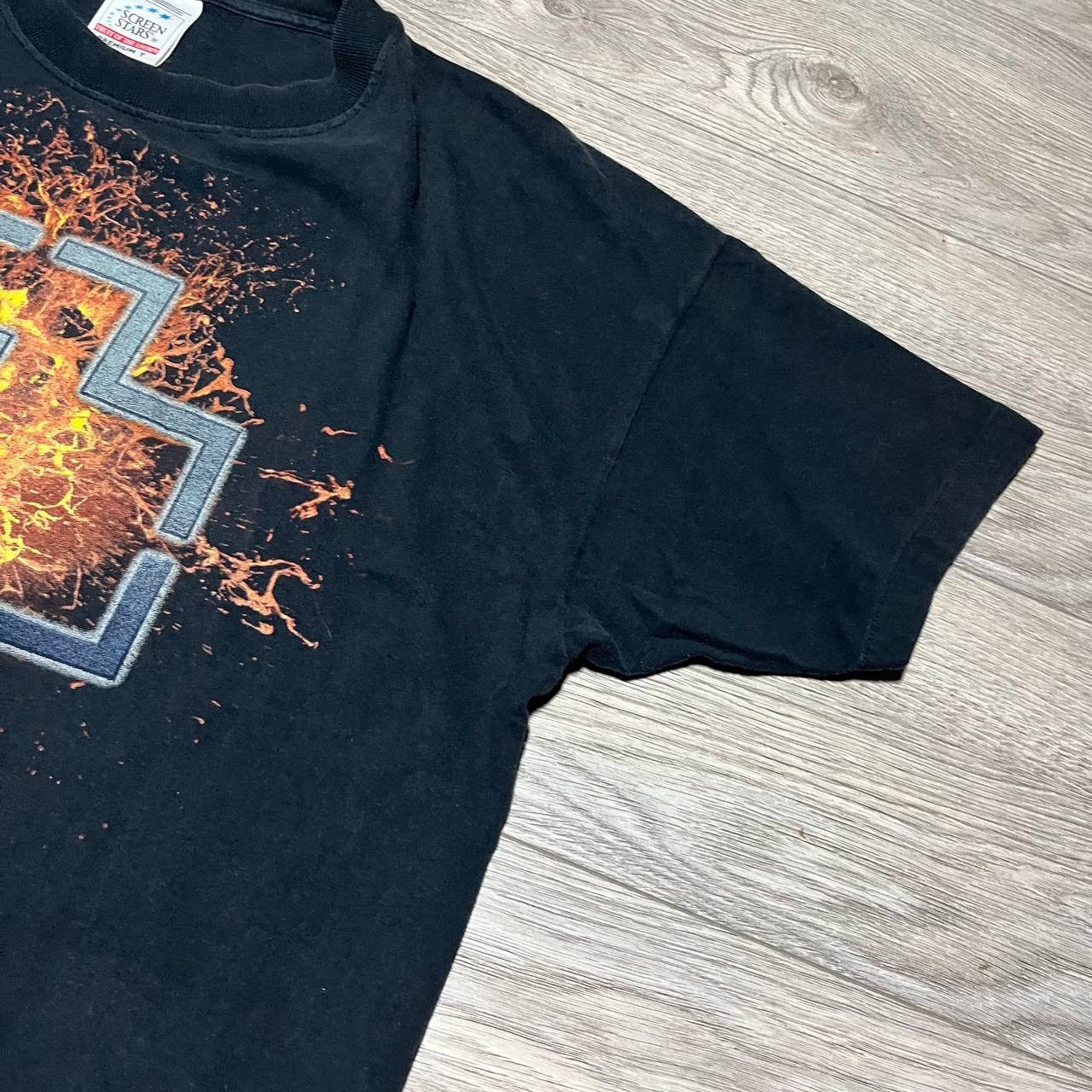 Vintage Rammstein T-Shirt Vintage Merch Fruit of the loom 2000 Size US XL / EU 56 / 4 - 4 Thumbnail
