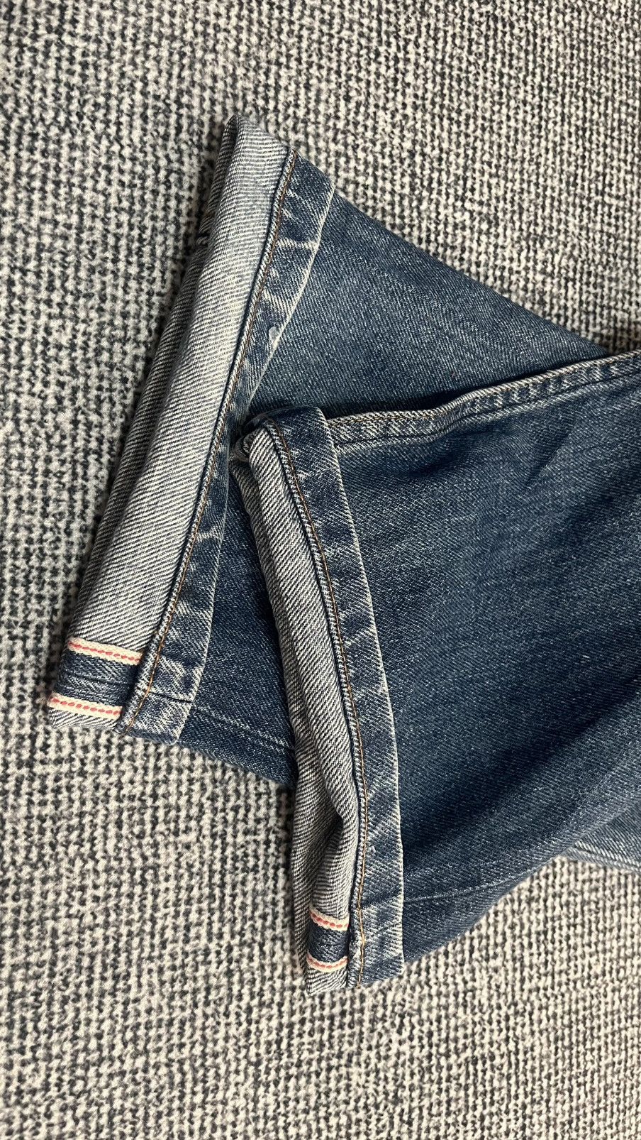 A.P.C. Vintage APC Distressed APC Selvedge jeans Size US 30 / EU 46 - 8 Thumbnail