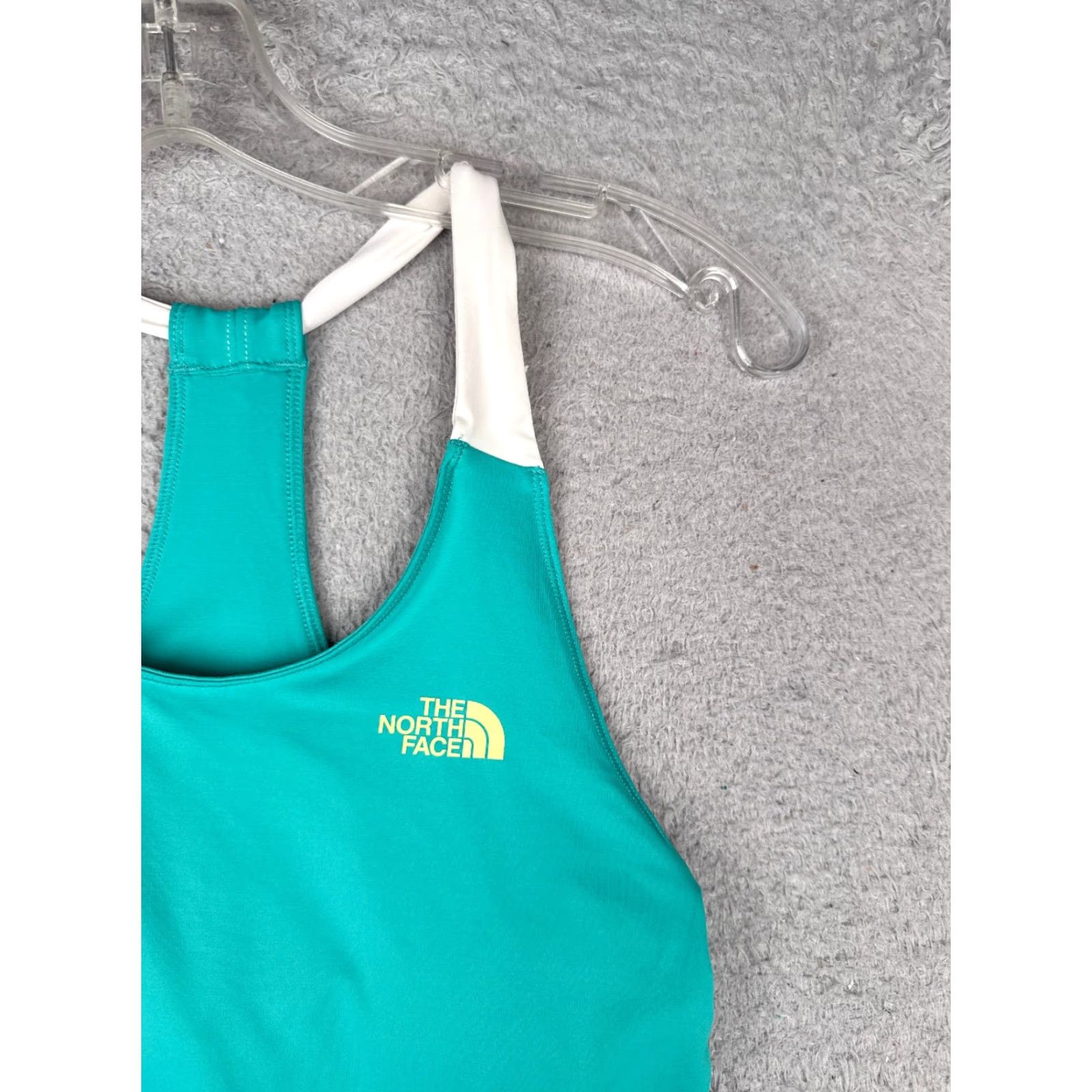 The North Face The North Face Shirt Women XS Blue Floral Tank Raceback Scoop Neck Bra Size XS / US 0-2 / IT 36-38 - 2 Thumbnail