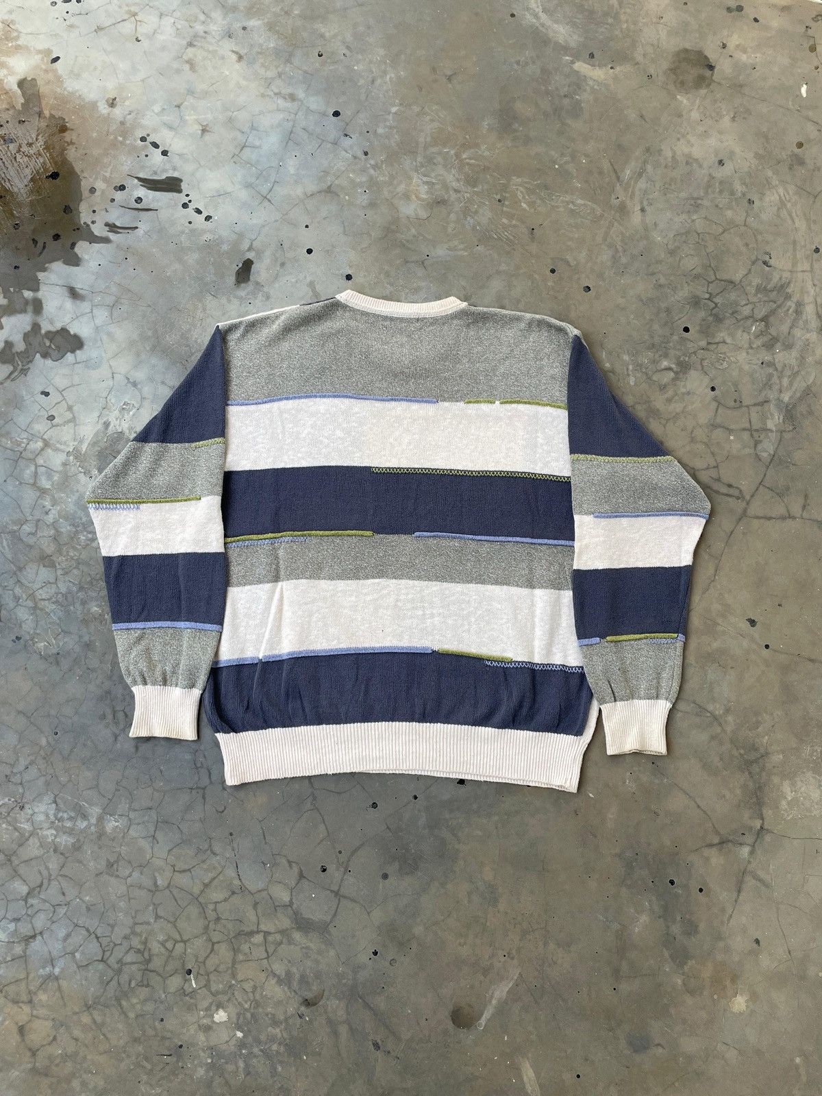 Japanese Brand Vintage Aramis Knit Sweater Crewneck Jakcet Size US L / EU 52-54 / 3 - 5 Thumbnail