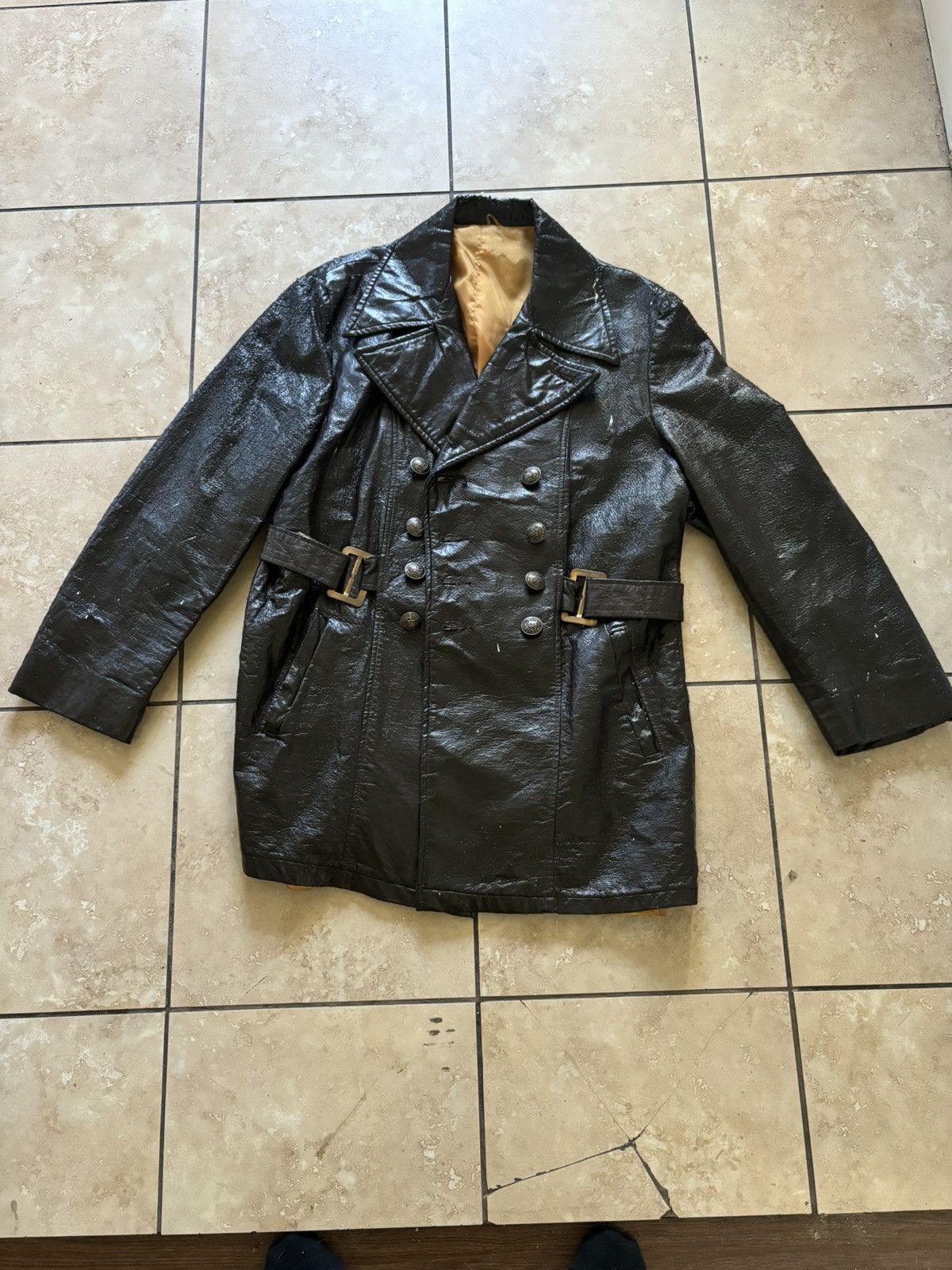 Other × Vintage Double breasted coat Size L / US 10 / IT 46 - 3 Thumbnail